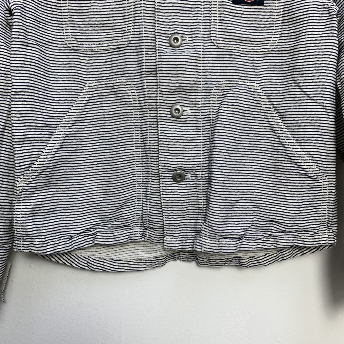 ADAM ET ROPE × Dickies Dickies x Adam et Ropé Women Striped Chore Jacket Size S / US 4 / IT 40 - 5 Thumbnail