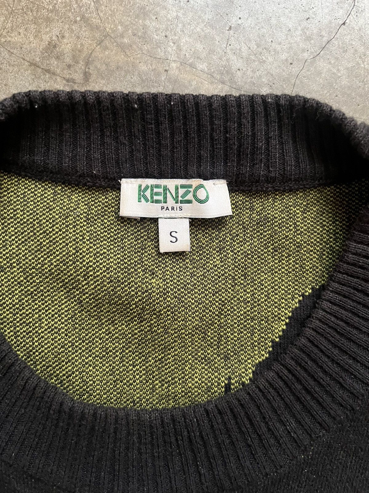 Kenzo SS18 Kenzo Paris Ryuichi Sakamoto Crewneck Sweater RUNWAY Size US S / EU 44-46 / 1 - 2 Thumbnail