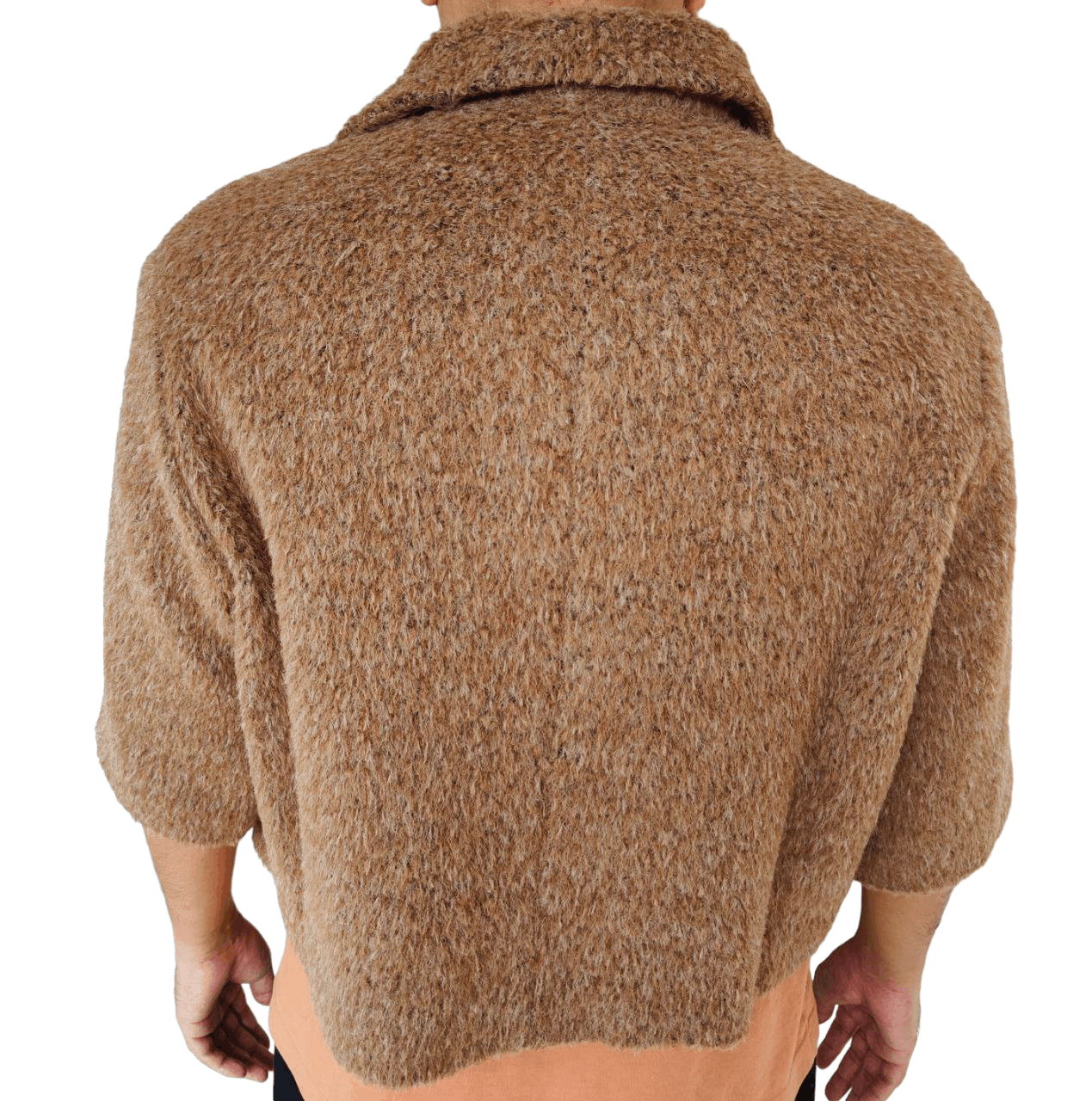Yohji Yamamoto Y's Drop Shoulder Crop Alpaca fur Jacket Size M / US 6-8 / IT 42-44 - 5 Thumbnail
