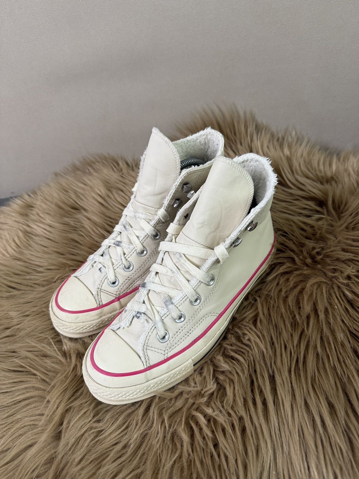 Converse Converse leather sneakers Size US 7.5 / IT 37.5 - 1 Thumbnail