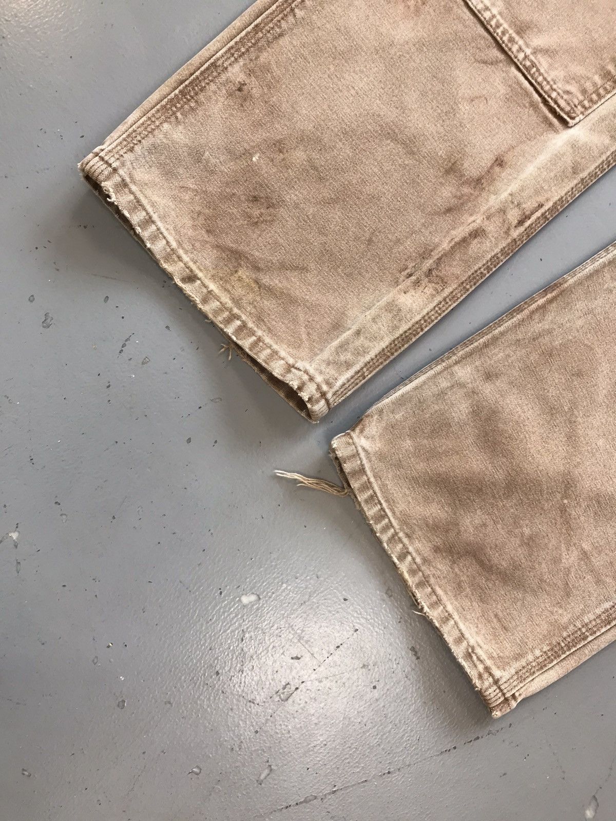 Carhartt × Vintage Vintage Carhartt WB136 BRN double knee denim Size US 32 / EU 48 - 3 Thumbnail