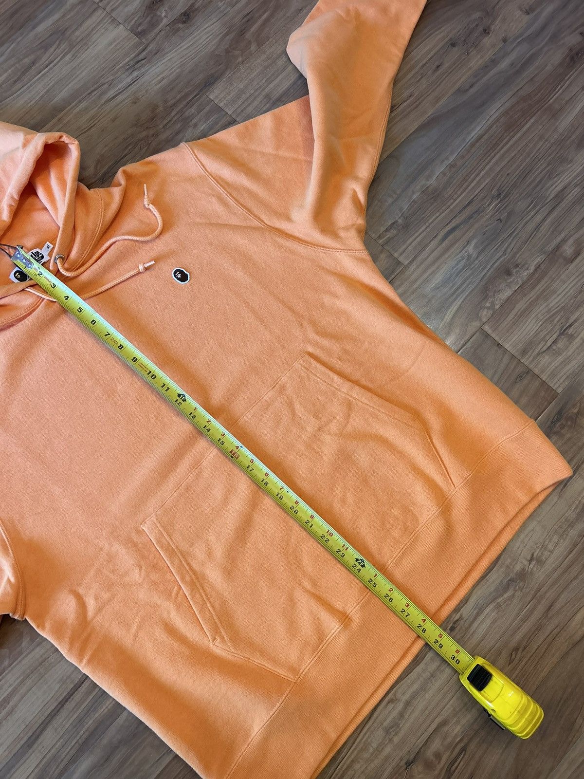Bape NEW Bape Orange One Point Ape Face Pullover Hoodie Size US XL / EU 56 / 4 - 8 Thumbnail