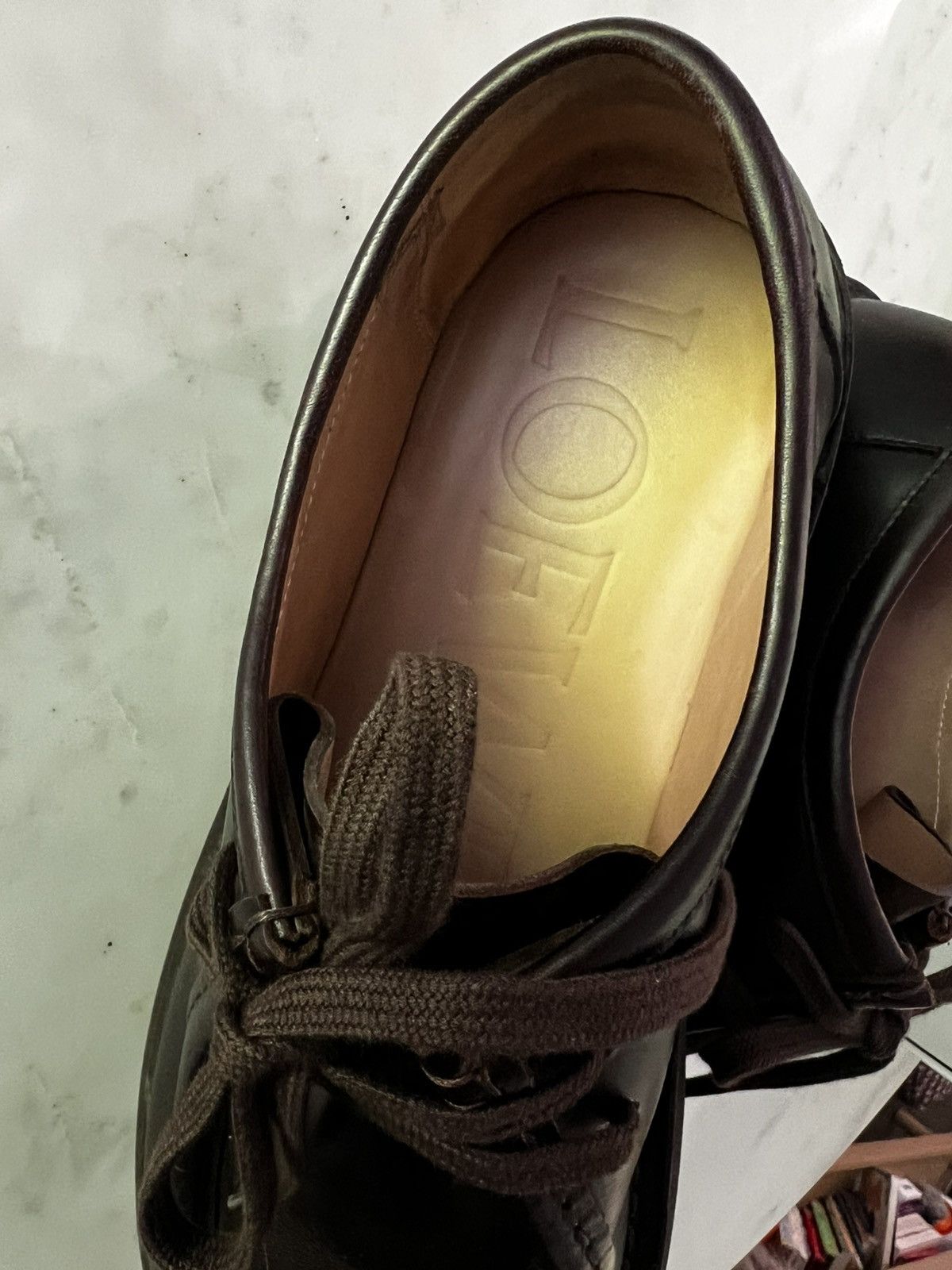 Loewe $1400 Loewe Campo Derby Shoes Size US 11 / EU 44 - 7 Thumbnail