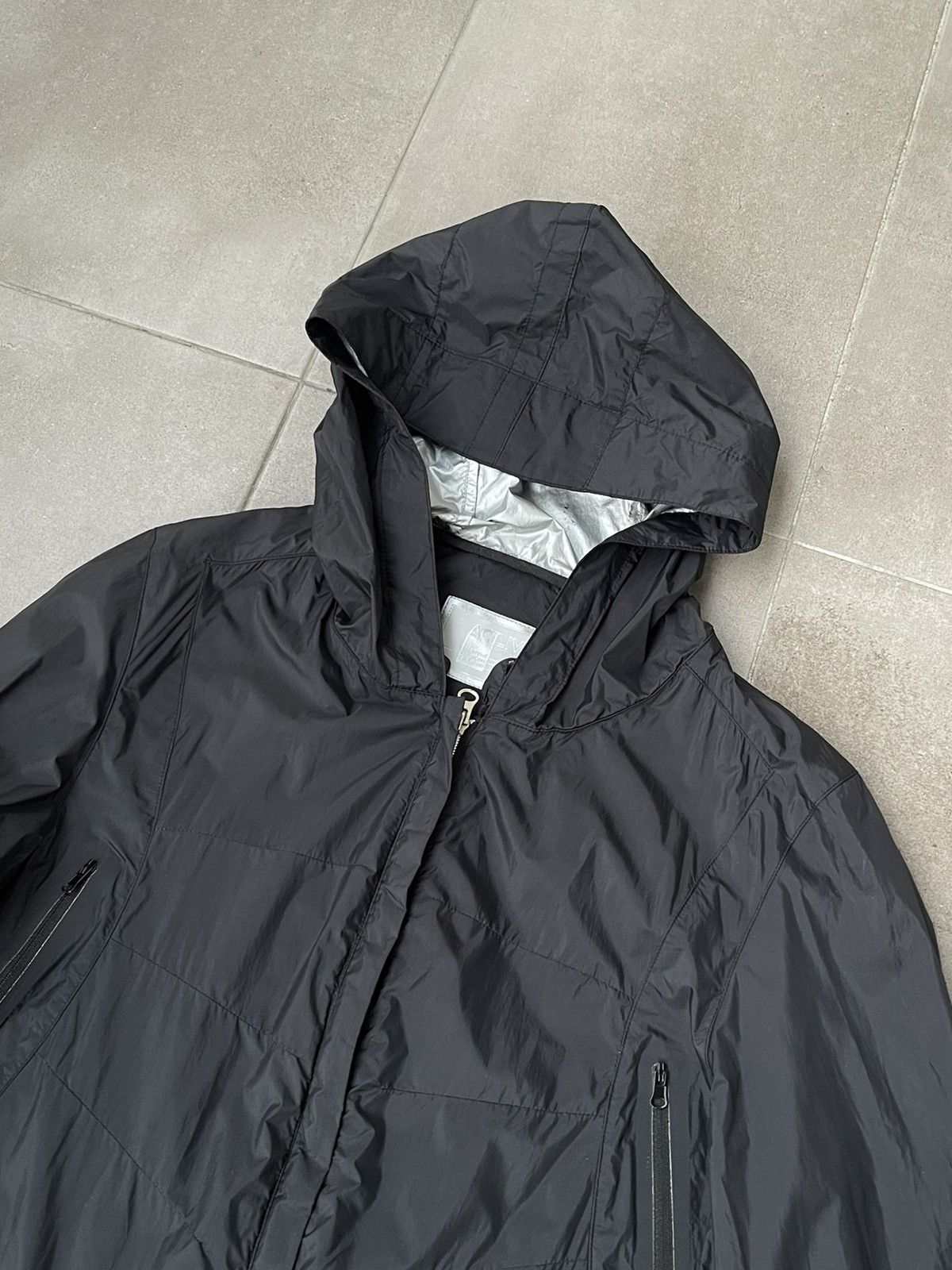 Marithe + Francois Girbaud Marithe Francois Girbaud Technicla Black Track Long Jacket Size XL / US 12-14 / IT 48-50 - 7 Thumbnail