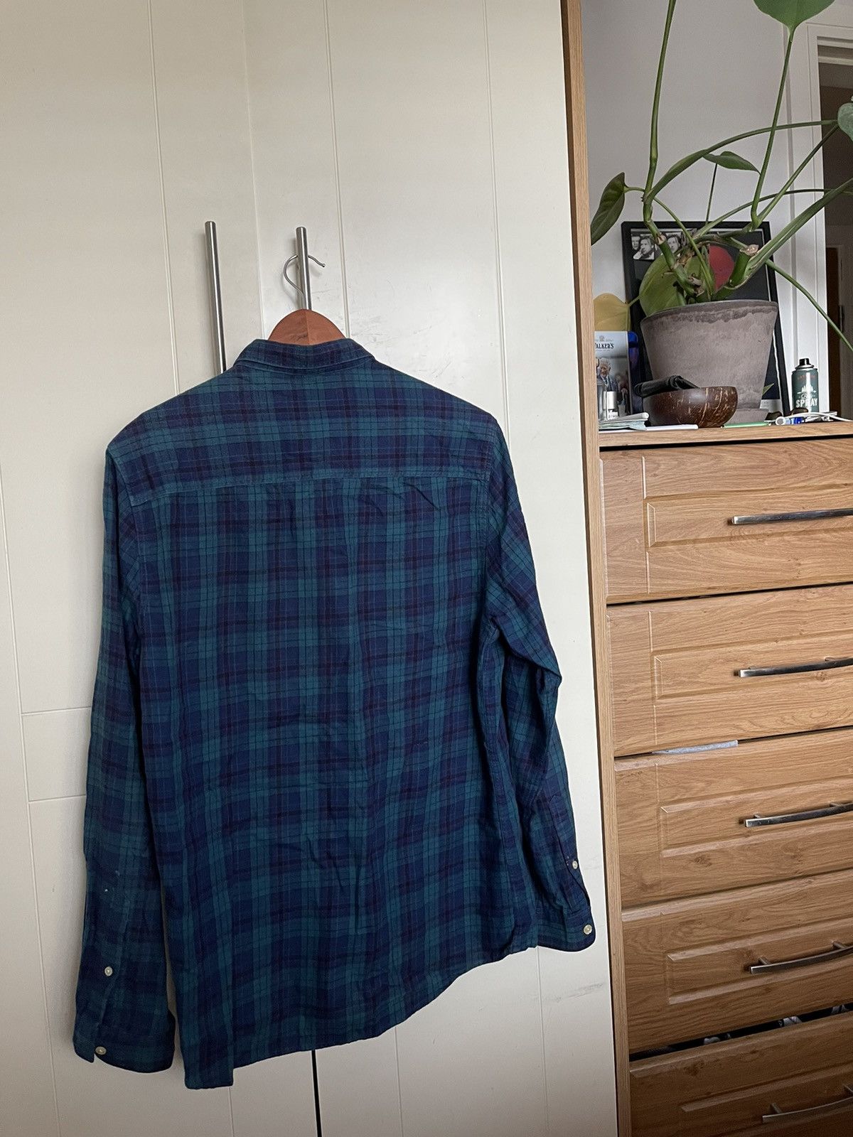 Shore Leave Shore Leave button up check blue flannel shirt Size US M / EU 48-50 / 2 - 2 Thumbnail