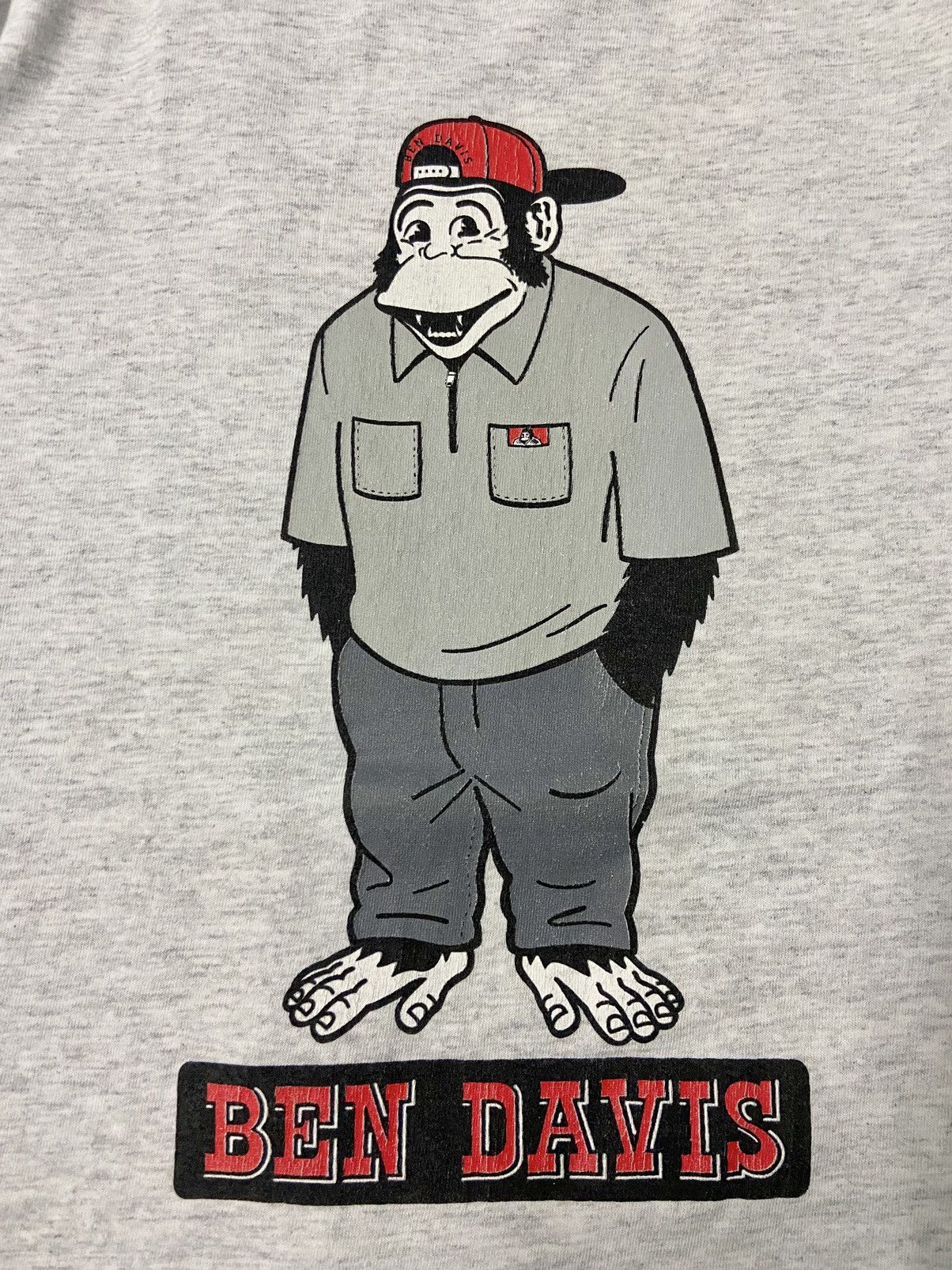 Ben Davis × Vintage Vintage 90s Ben Davis Mirror Print Jerzees Tshirt Size US M / EU 48-50 / 2 - 6 Thumbnail
