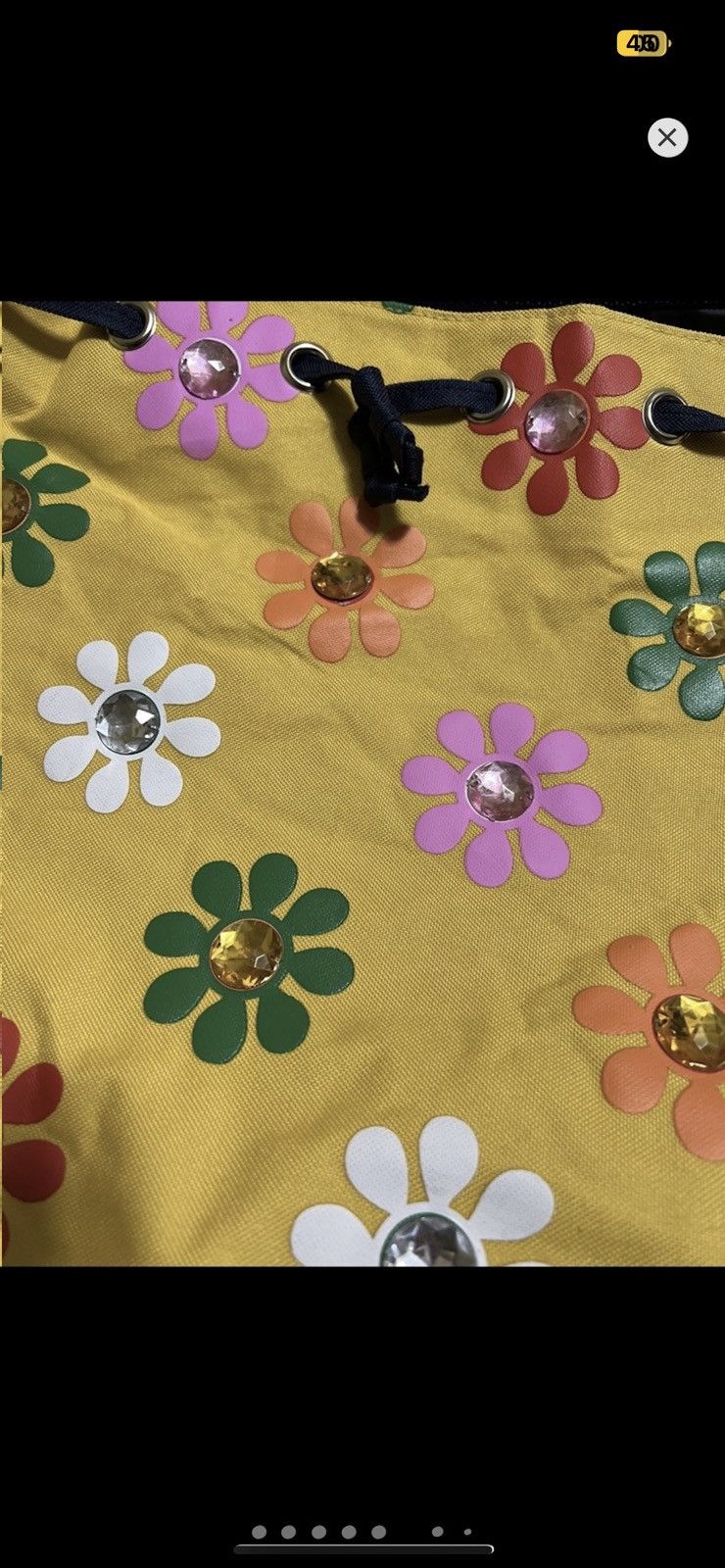 Vintage ***FINAL DROP***RARE 90s JEWEL PULL CLOSURE TOTE BAG O/S Size ONE SIZE - 6 Thumbnail