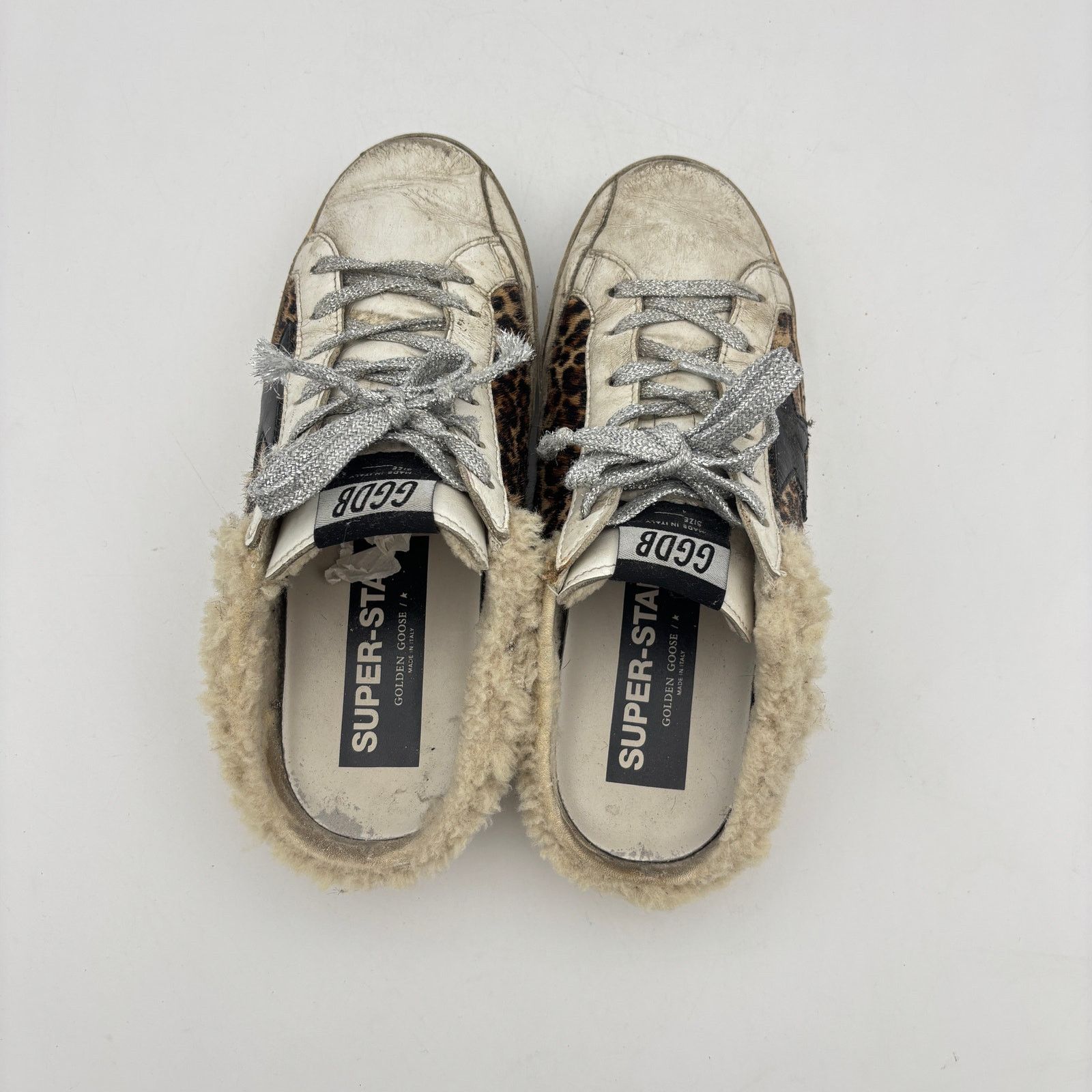 Golden Goose Golden Goose Superstar Sabot Slides Shearling Lined 37 Size US 7 / IT 37 - 6 Thumbnail