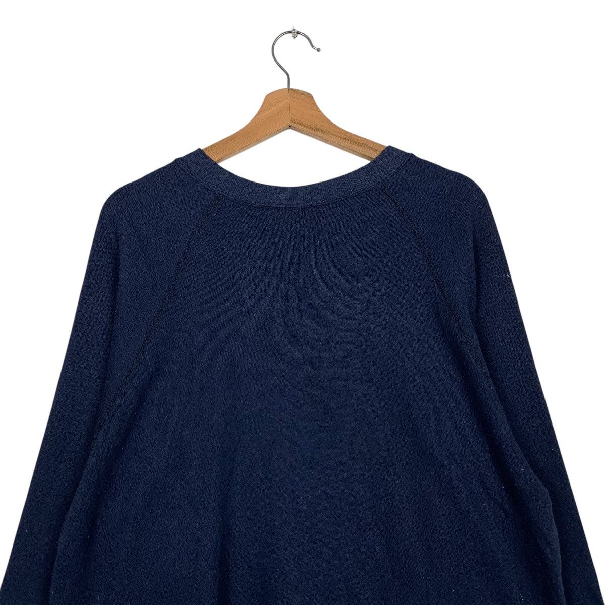 Tultex 90” TULTEX Plain Navy Blue Crewneck Sweatshirt #1605-C72 Size US L / EU 52-54 / 3 - 8 Thumbnail