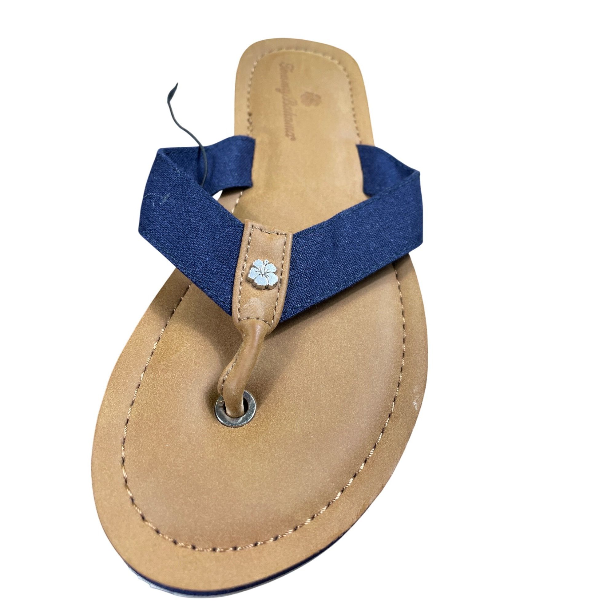 Tommy Bahama Tommy Bahama Womens Blue Slip-On Thong Sandals Size 8 SKU 85 Size US 8 / IT 38 - 2 Thumbnail