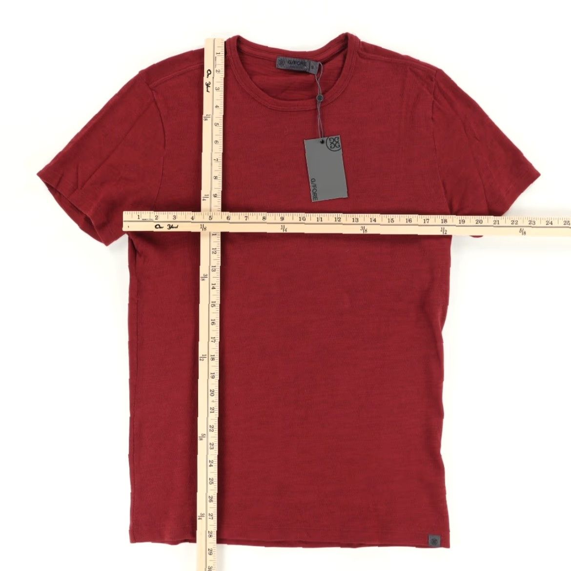 G/FORE G/Fore Knit Crewneck Solid T-Shirt Red Men's S Shirt Men S Red G/Fore Knit Crewneck Solid T-Shirt Red Mens S Size US S / EU 44-46 / 1 - 3 Thumbnail