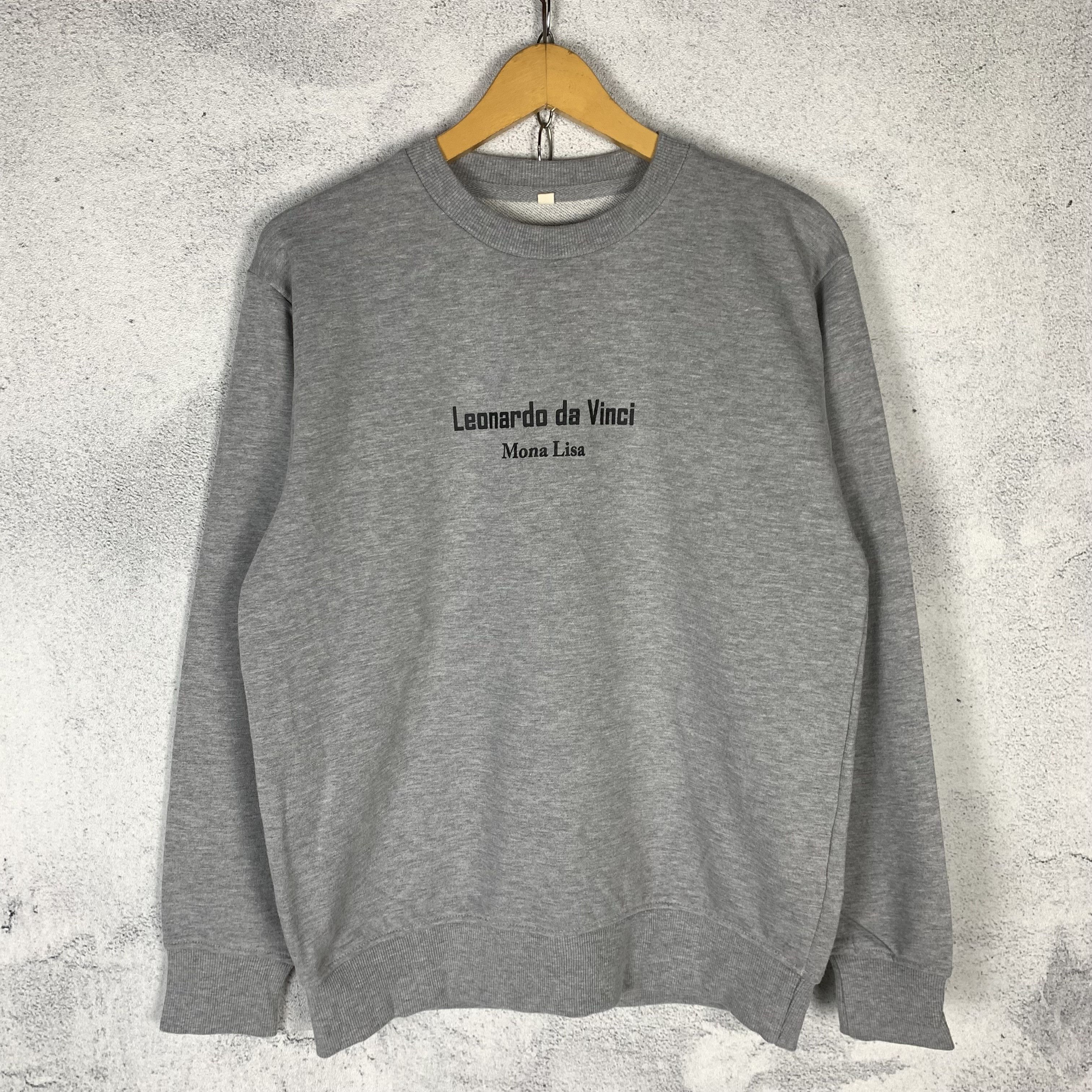 Japanese Brand Monalisa Leonardo da Vinci Sweatshirt Crewneck Size US M / EU 48-50 / 2 - 3 Thumbnail
