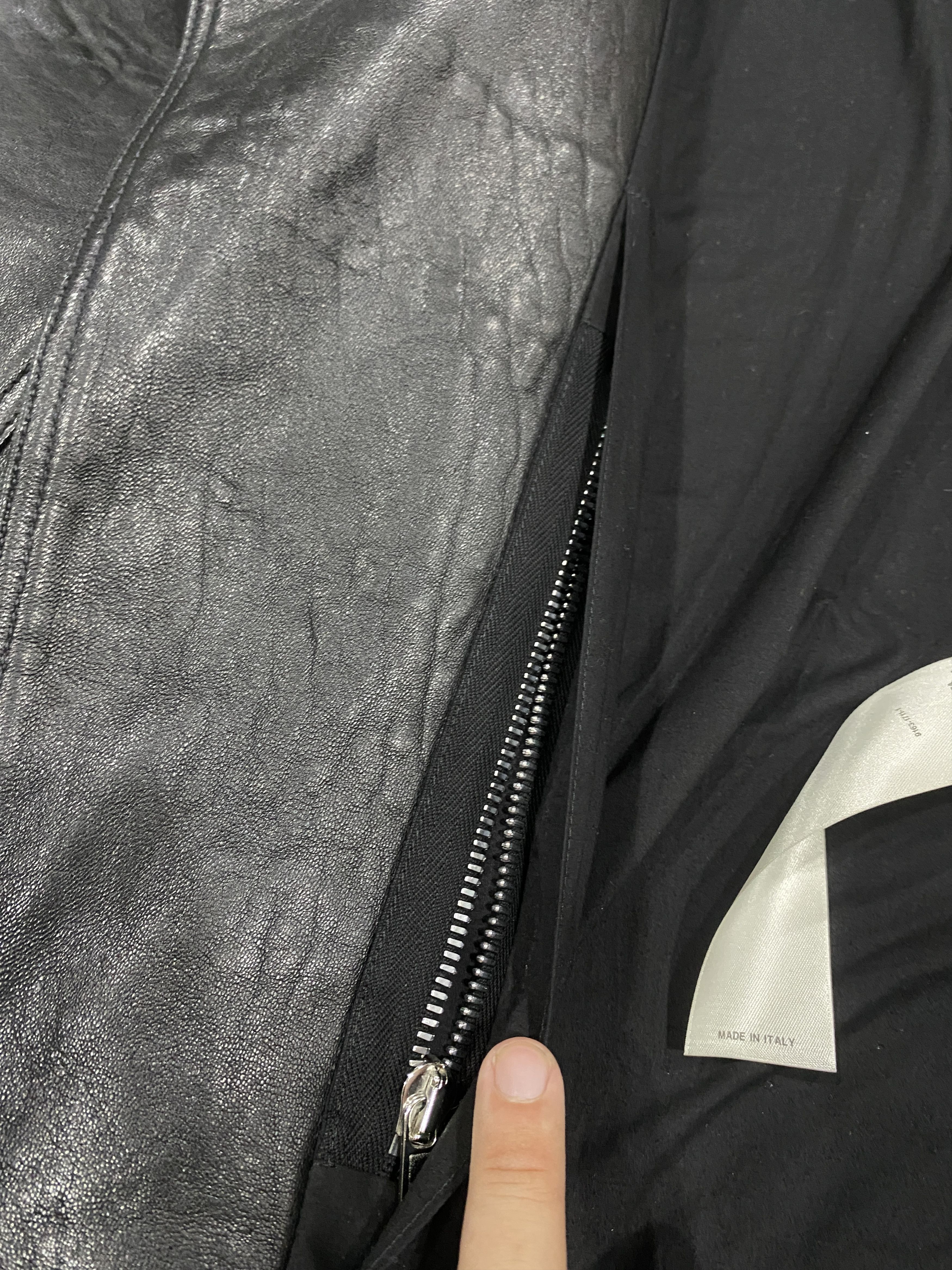 Rick Owens Rick Owens Leather jacket Size US S / EU 44-46 / 1 - 7 Thumbnail