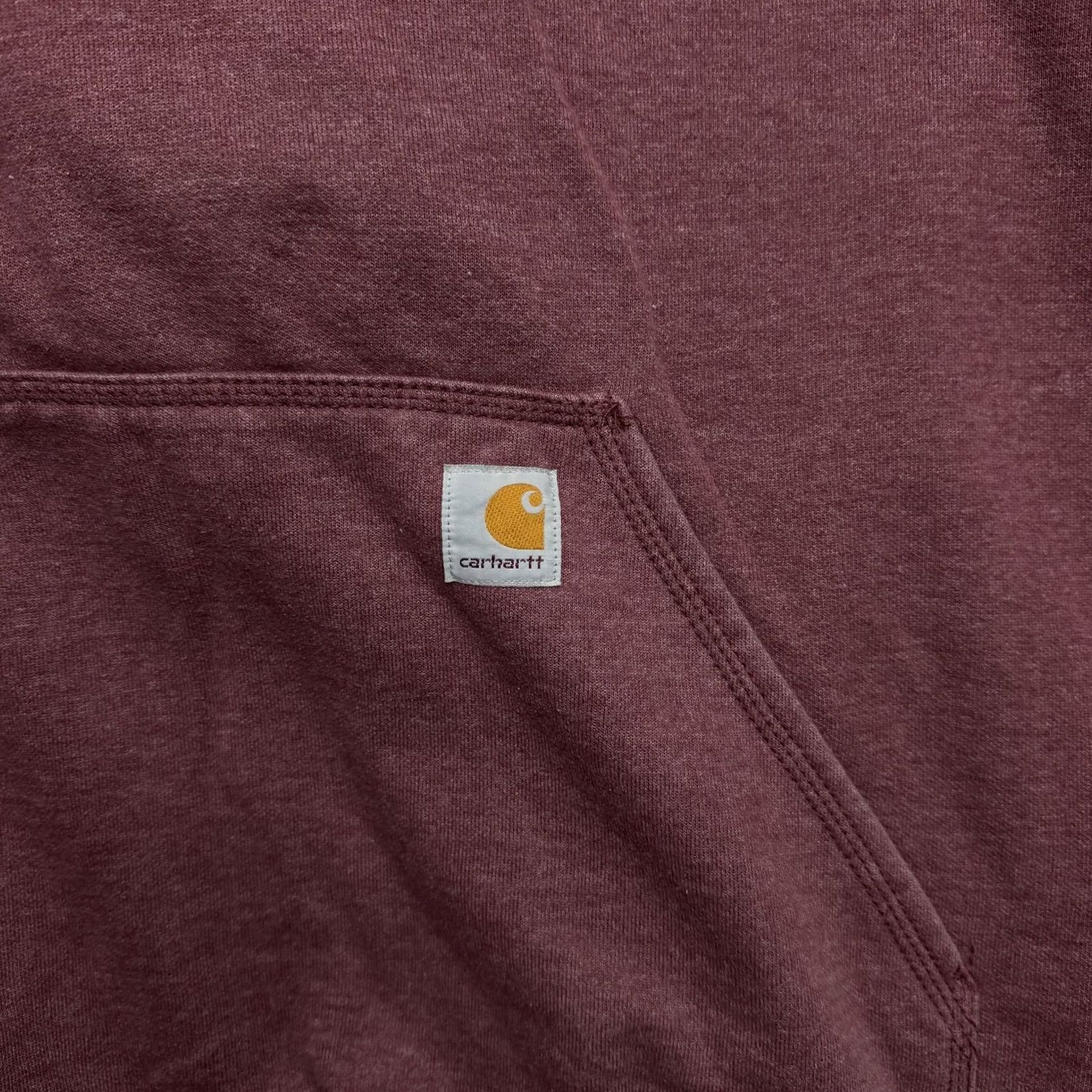 Carhartt Carhartt Hoodie Mens M Red Pullover Fleece Logo Graphic Print Sleeve Sweatshirt Size US M / EU 48-50 / 2 - 5 Thumbnail