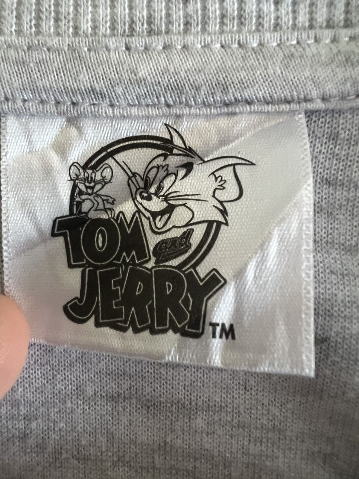 Japanese Brand 🔥 Vintage Tom & Jerry Sweatshirt – Rare Cartoon Graphic Size US L / EU 52-54 / 3 - 8 Thumbnail