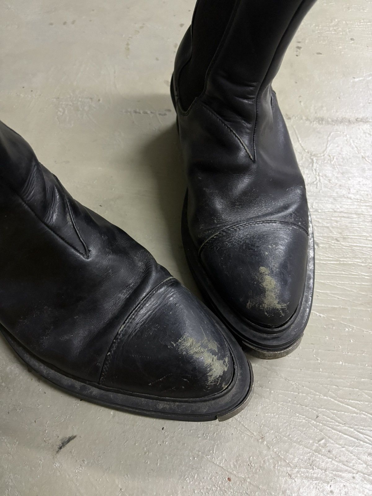 Eytys Eytys Nikita Black Chelsea Platform Steel Boots Size US 8 / EU 41 - 4 Thumbnail