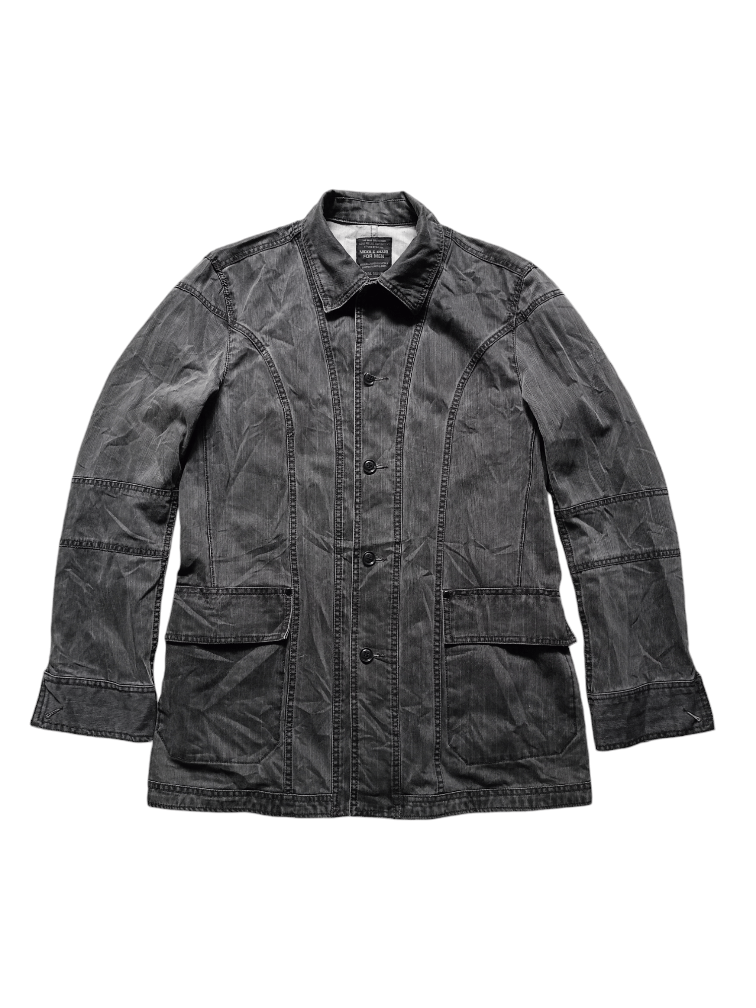 If Six Was Nine × Le Grande Bleu (L.G.B.) × Nicole Club Nicole Club For Men Coat jacket Size US L / EU 52-54 / 3 - 1 Thumbnail