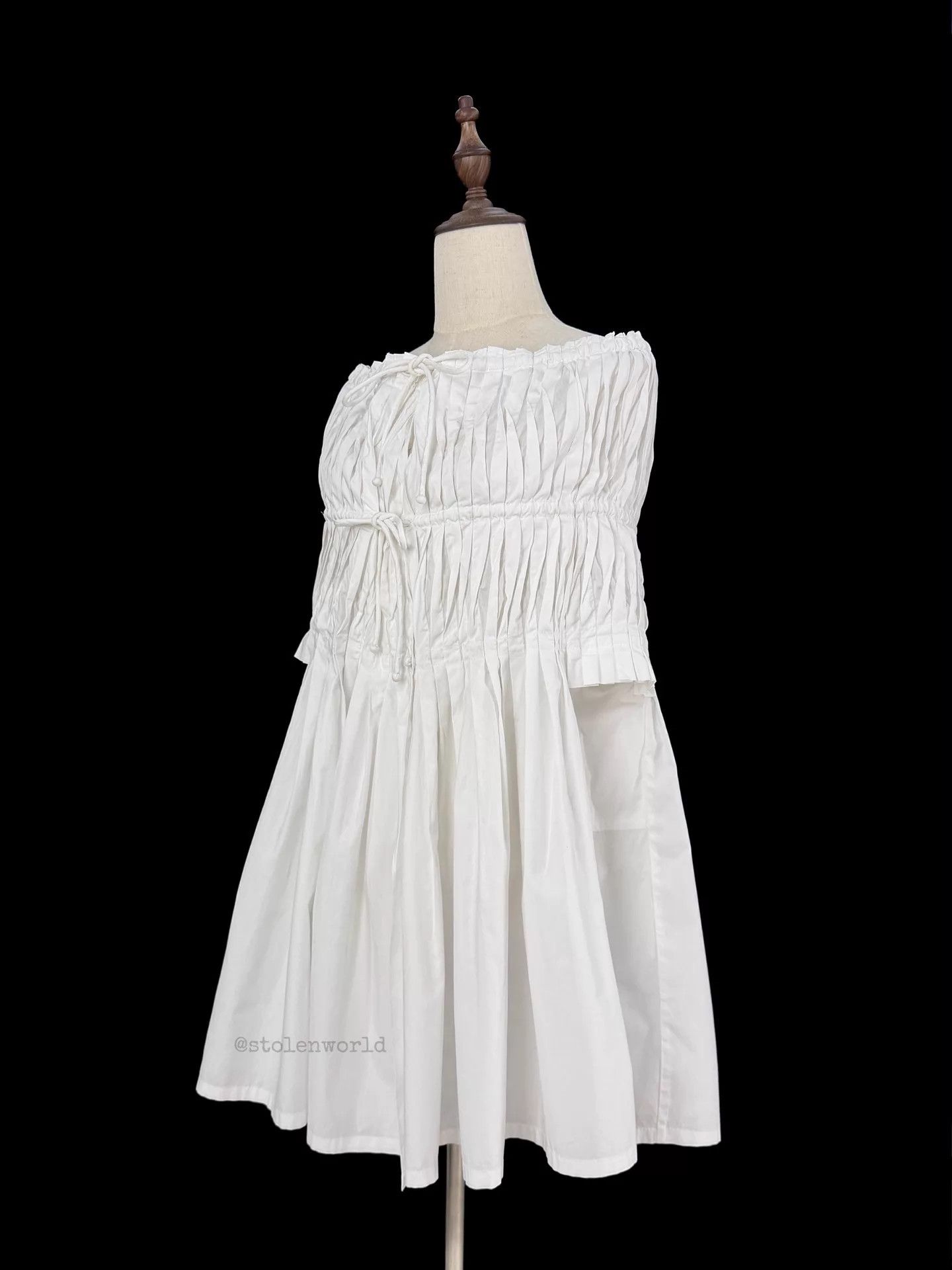 Issey Miyake ISSEY MIYAKE HaaT Pleated One-Shoulder Blouse Size XS / US 0-2 / IT 36-38 - 6 Thumbnail