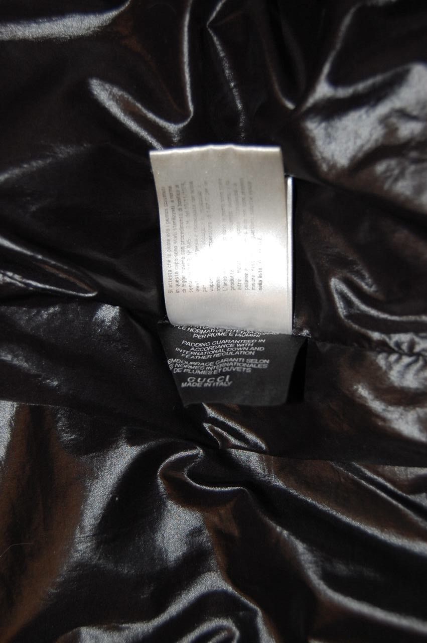 Gucci Gucci Black Nylon Puffer 2008 Size US S / EU 44-46 / 1 - 9 Thumbnail