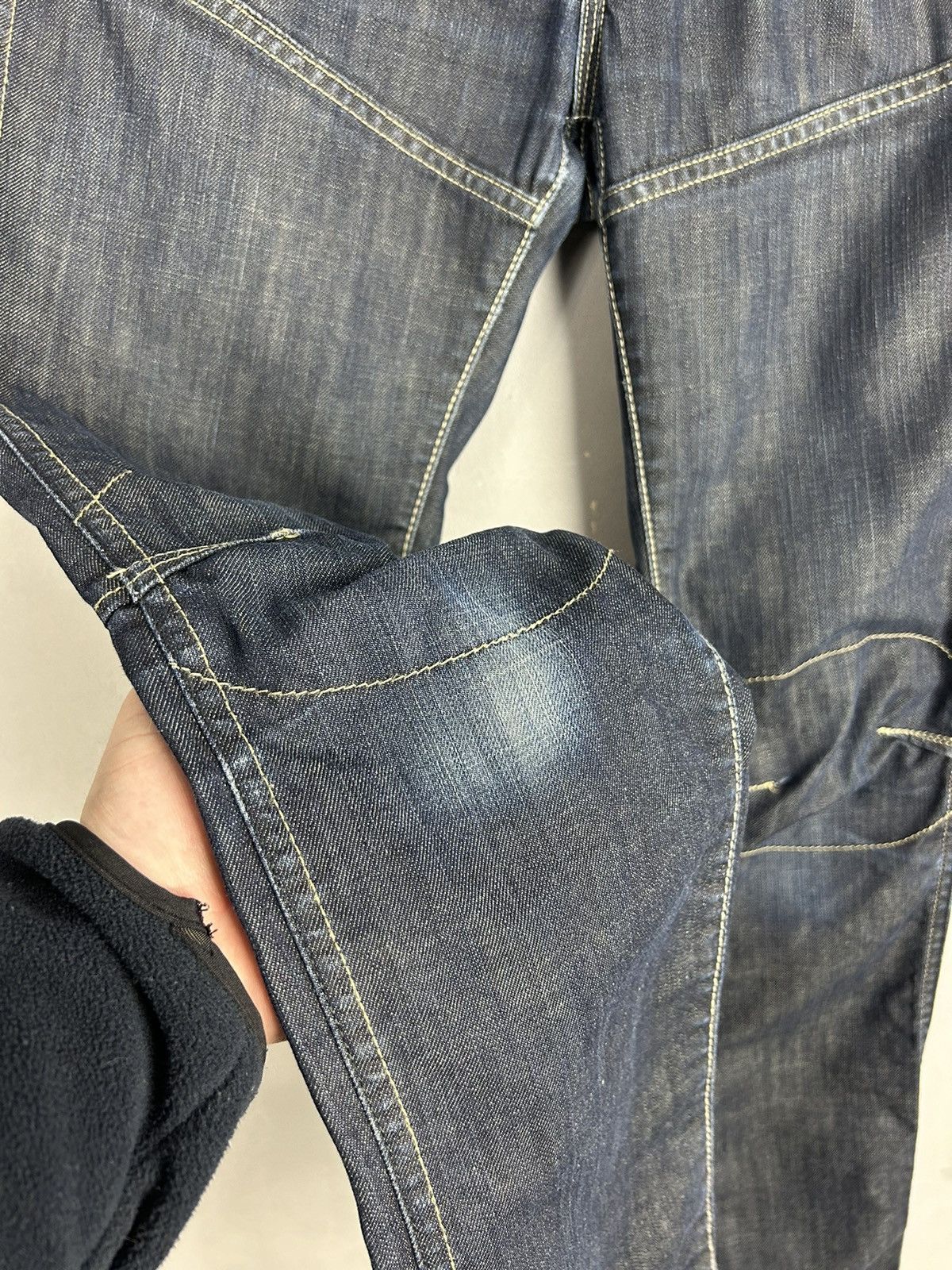 G-Star G-Star RAW 3301 96 Denim Jeans W31 L34 DarkWash Strap Detail Size US 31 - 10 Thumbnail