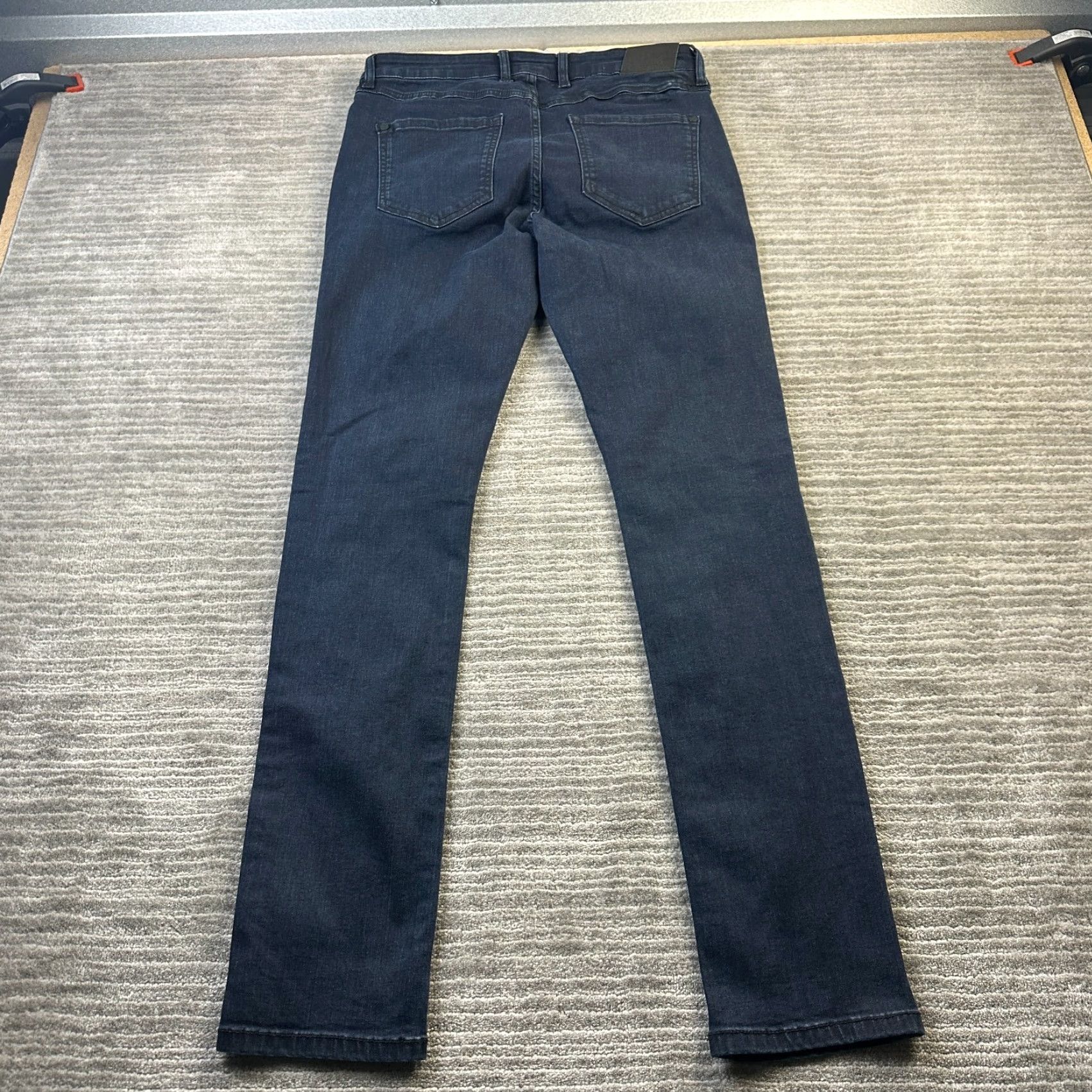 True Religion Twillory Jeans Mens 32x32 Blue Denim Pants Stretch Trim Fit Regular 5-Pocket Belt Loops Blue Size US 32 / EU 48 - 2 Thumbnail