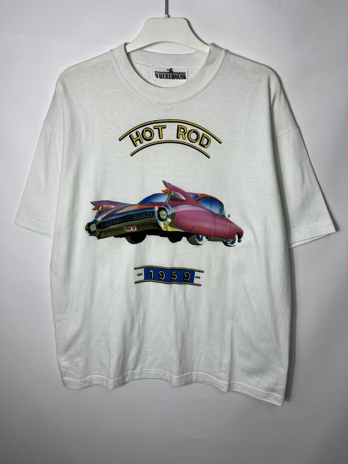 Vintage Vintage streetwear y2k racing Hot Rod T-shirt Size US L / EU 52-54 / 3 - 1 Thumbnail