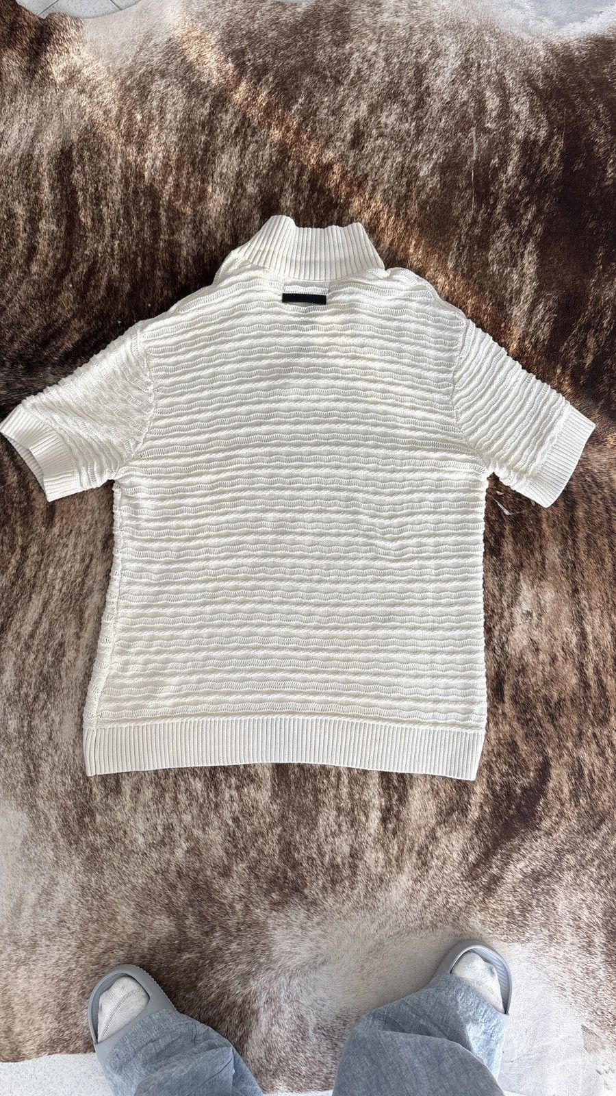 Daily Paper Daily Paper Jabir Knit SS Polo Size US L / EU 52-54 / 3 - 6 Thumbnail