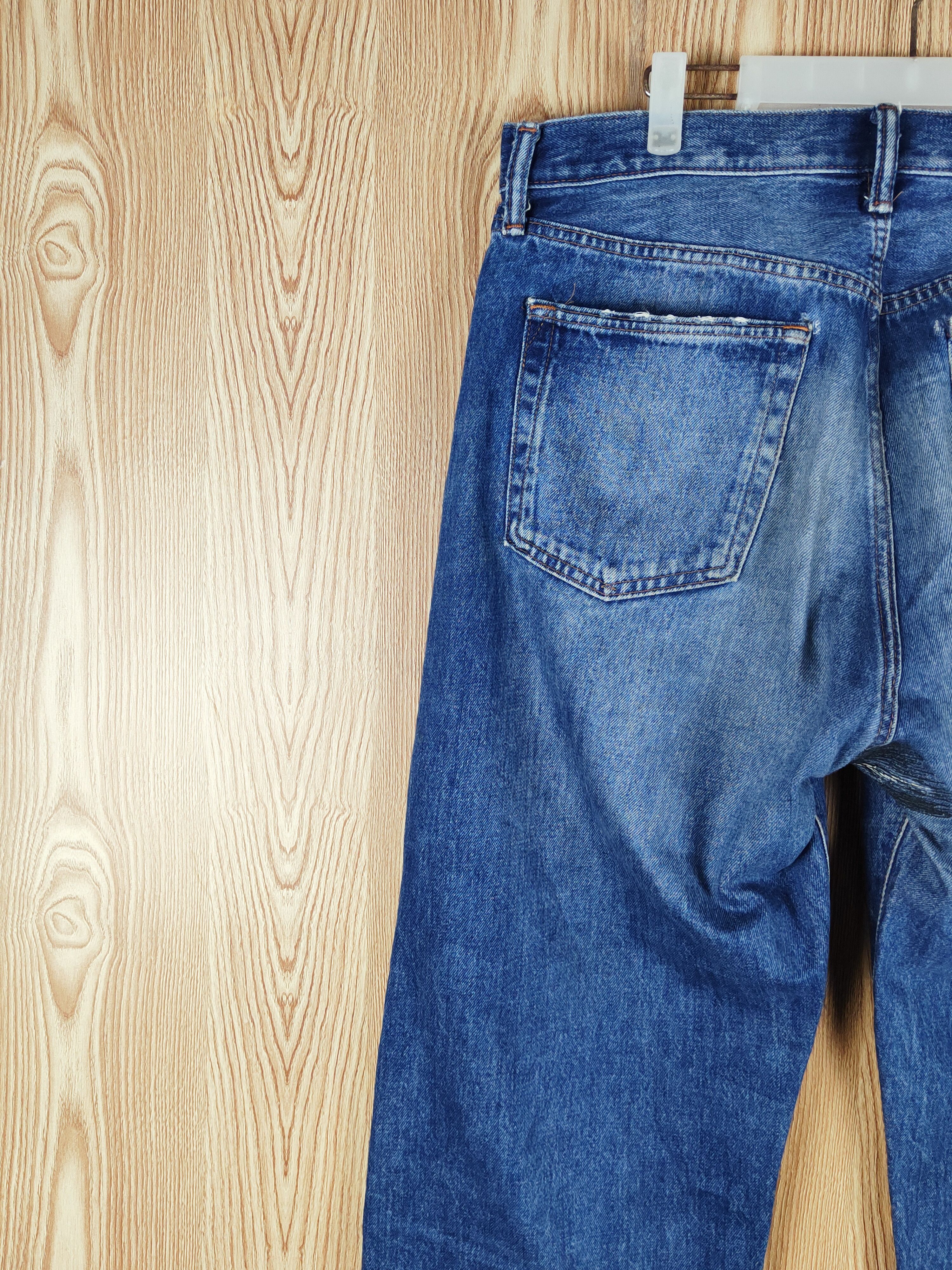 Gap 90' loose Gap Blue Distressed Ripped Jeans #S2717 Size US 34 / EU 50 - 11 Thumbnail