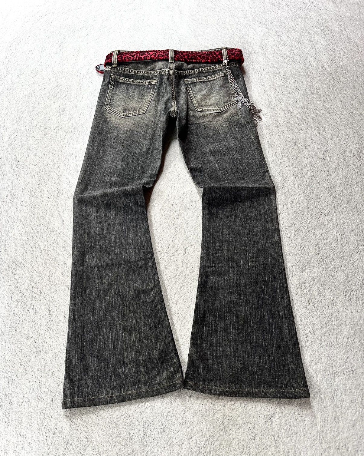 Japanese Brand Sweet Camel Whisker Flare Jean Size 24" / US 00 / IT 34 - 6 Thumbnail