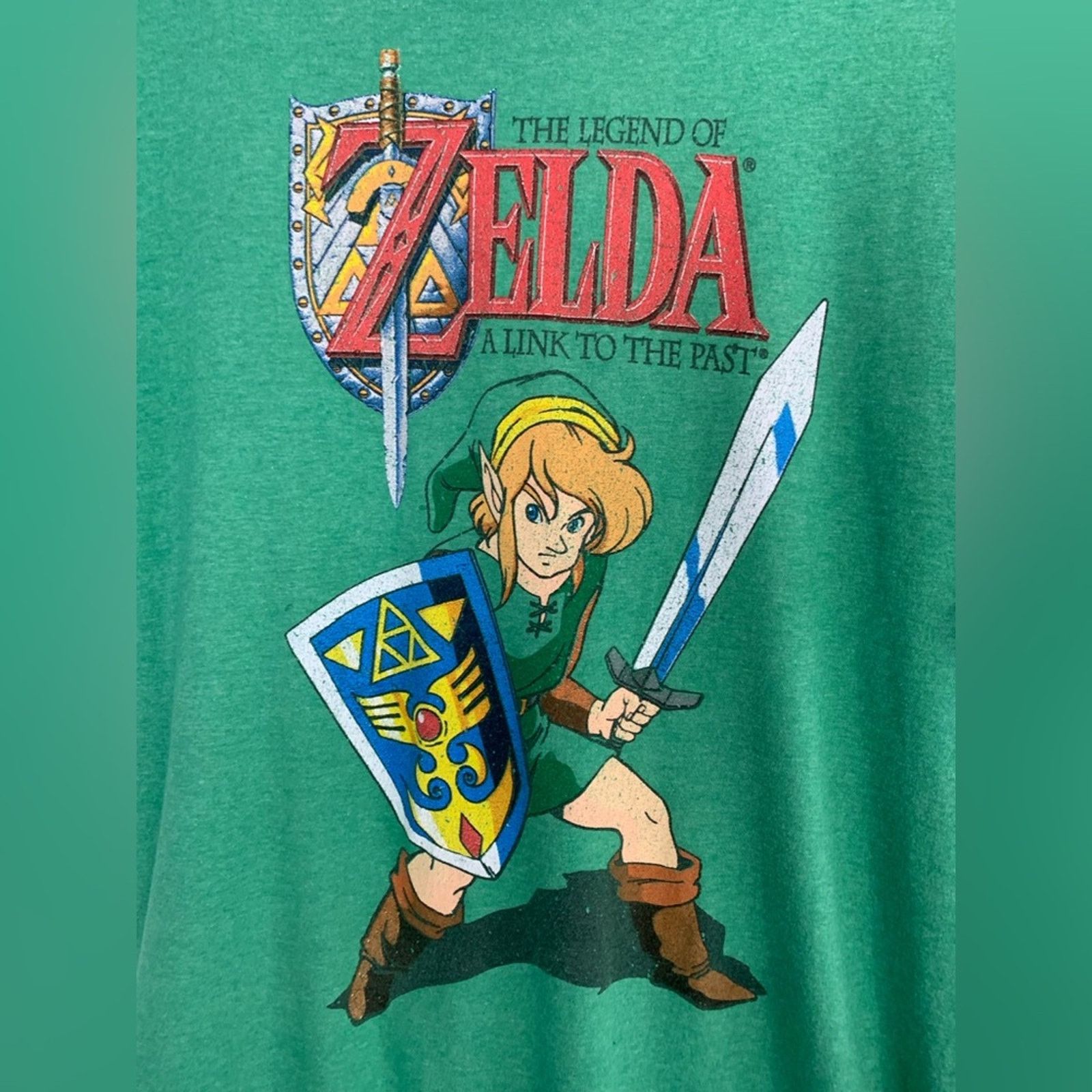 Nintendo OFFICIAL NINTENDO LEGEND OF ZELDA SOFT GAME SHIRT SIZE LARGE Size US L / EU 52-54 / 3 - 2 Thumbnail
