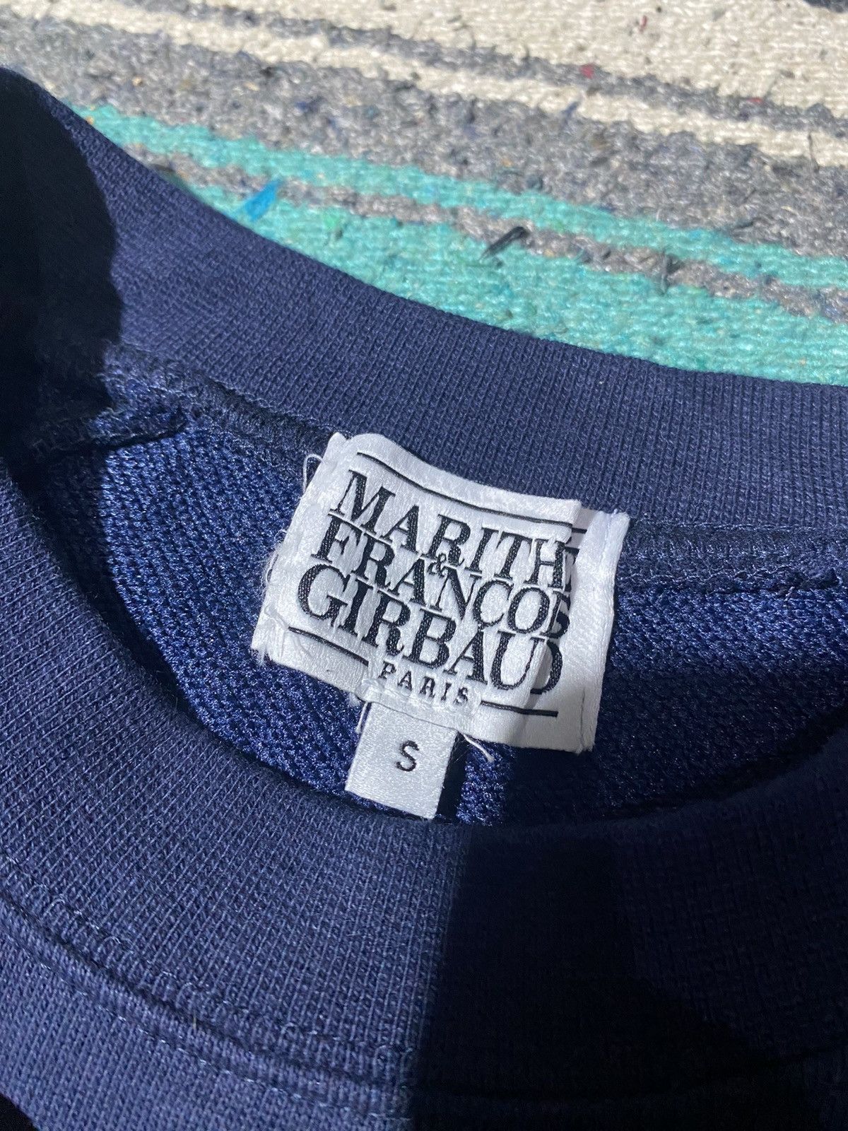 Marithe + Francois Girbaud 2000s Marithe Francois Girbaud - Blue Sweatshirt Size US S / EU 44-46 / 1 - 5 Thumbnail