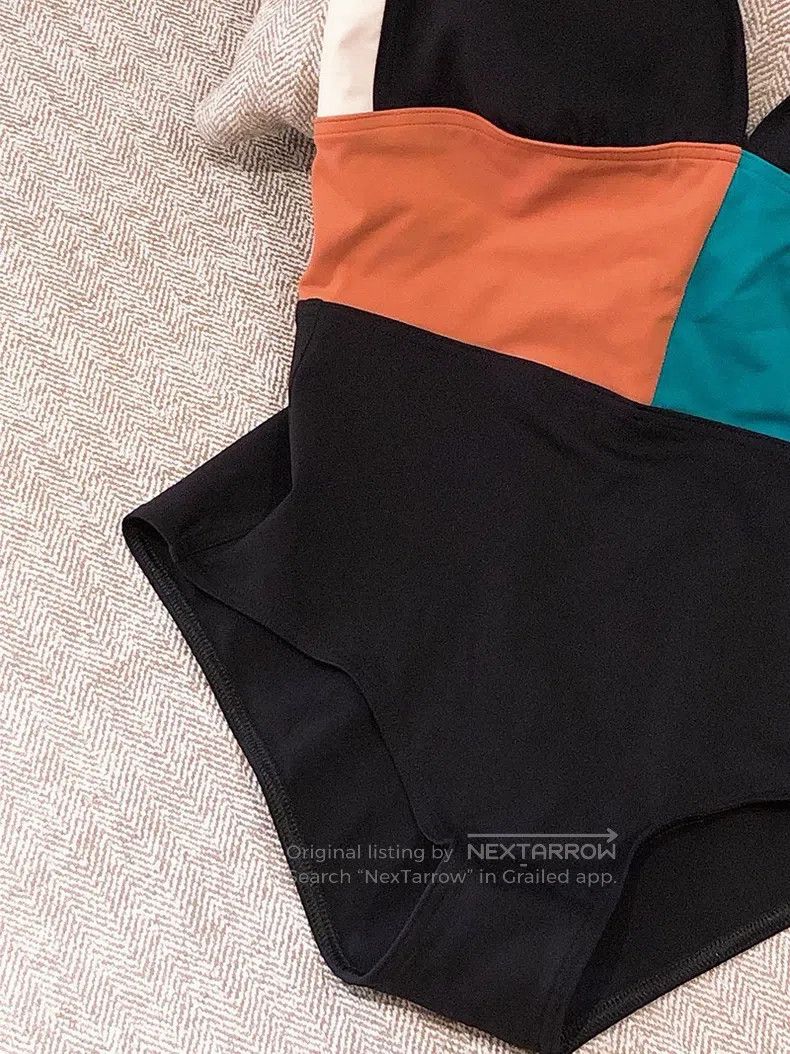 Hermes Hermes Color-Blocked One-Piece Swimsuit Size XS / US 0-2 / IT 36-38 - 4 Thumbnail