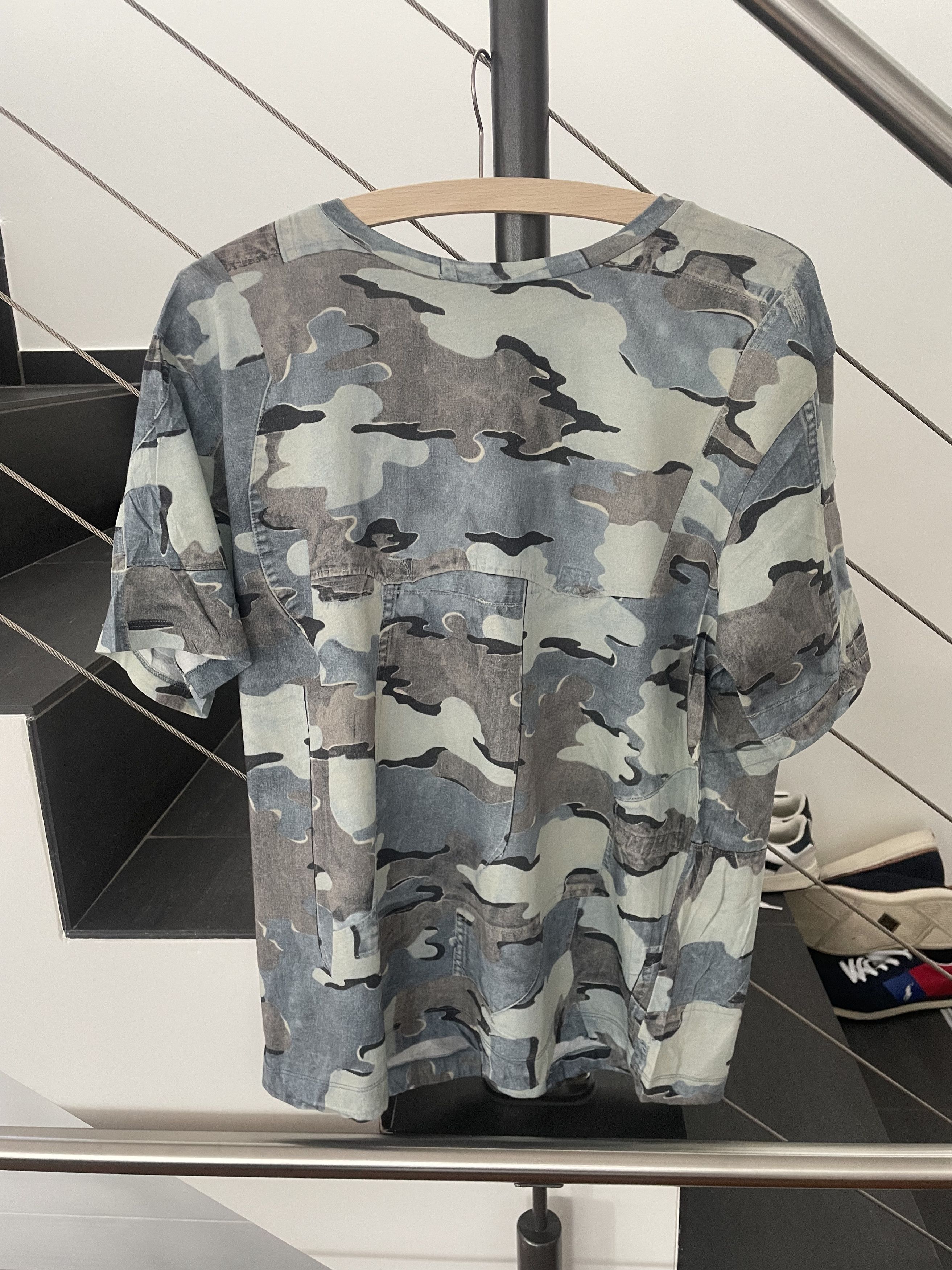 Dries Van Noten Camo T-shirt Size US L / EU 52-54 / 3 - 2 Thumbnail