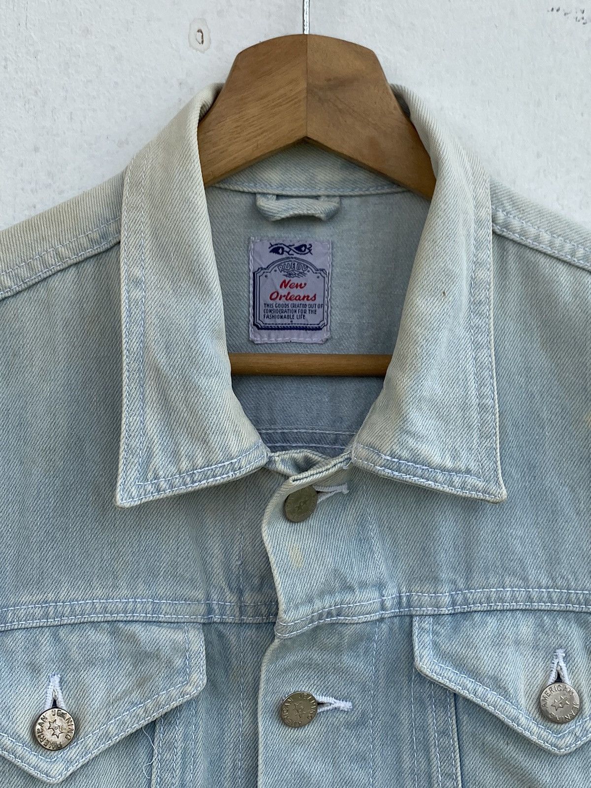 Japanese Brand × Vintage Vintage New Orleans Trucker Jacket Size US M / EU 48-50 / 2 - 7 Thumbnail