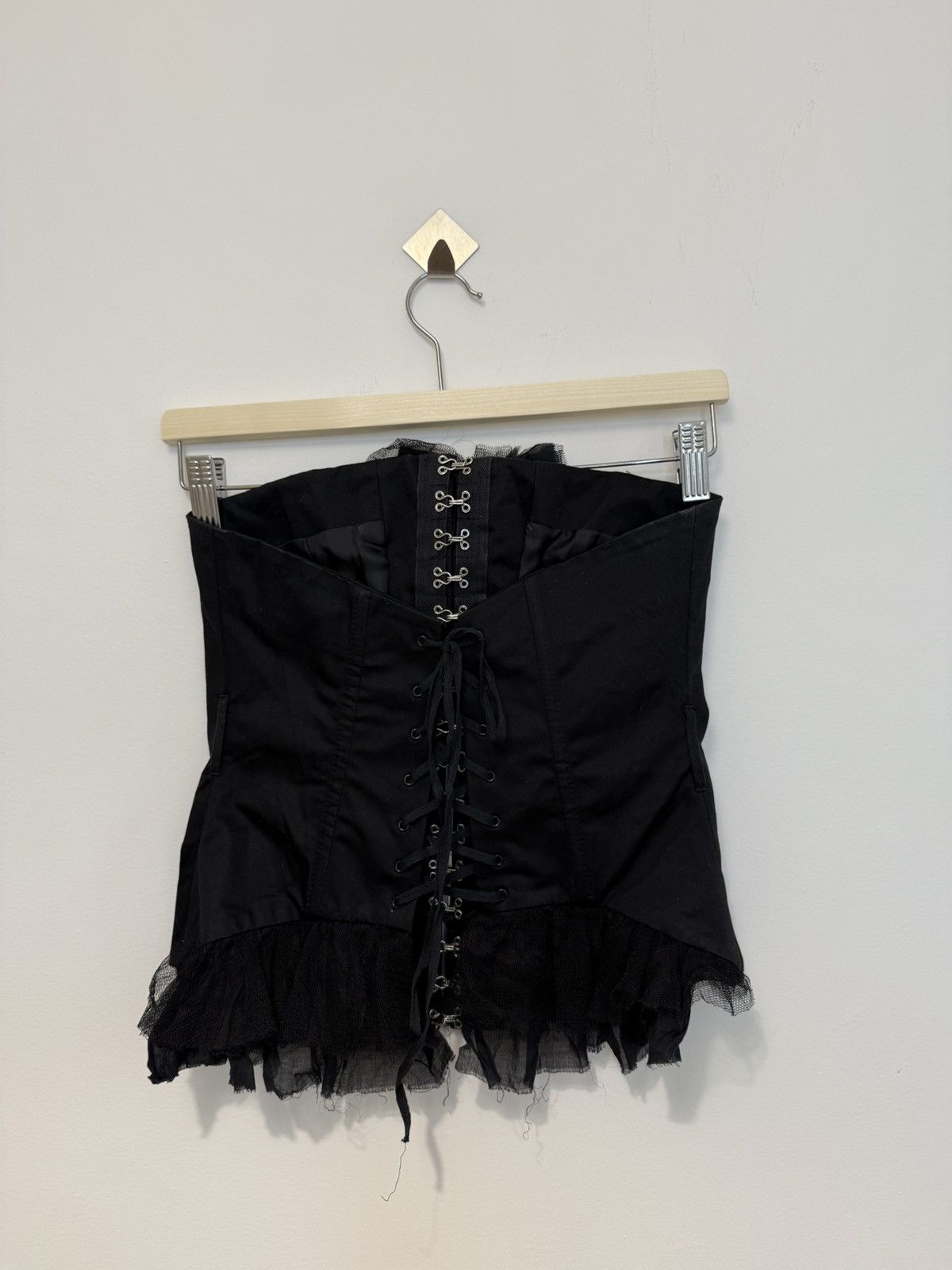 Elisabetta Franchi Celyn b. per Elisabetta Franchi Black CorsetTop Rare Vintage Size M / US 6-8 / IT 42-44 - 3 Thumbnail