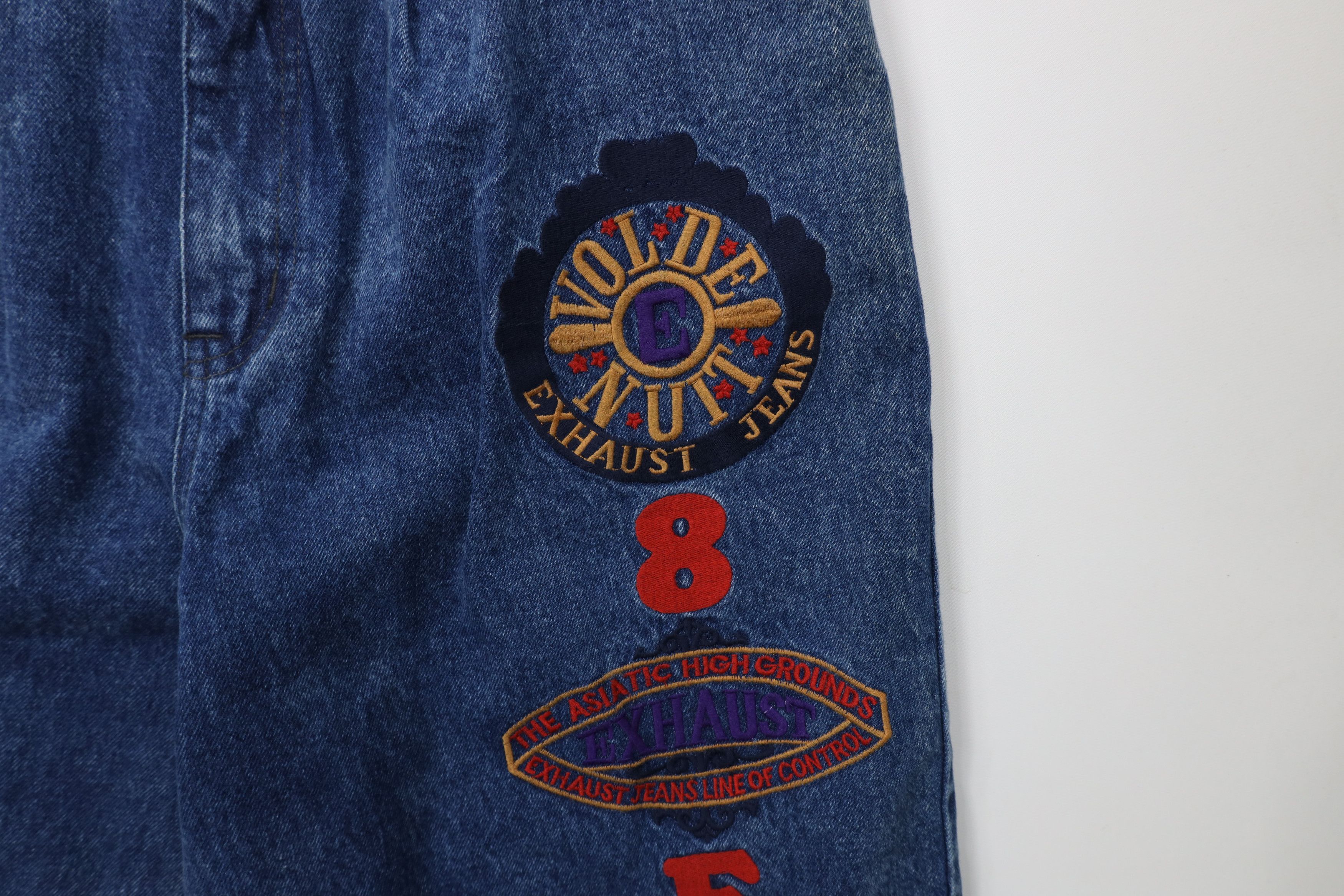 Vintage Deadstock Vintage 90s Streetwear Skateboard Jeans 8 Ball Size US 33 - 6 Thumbnail