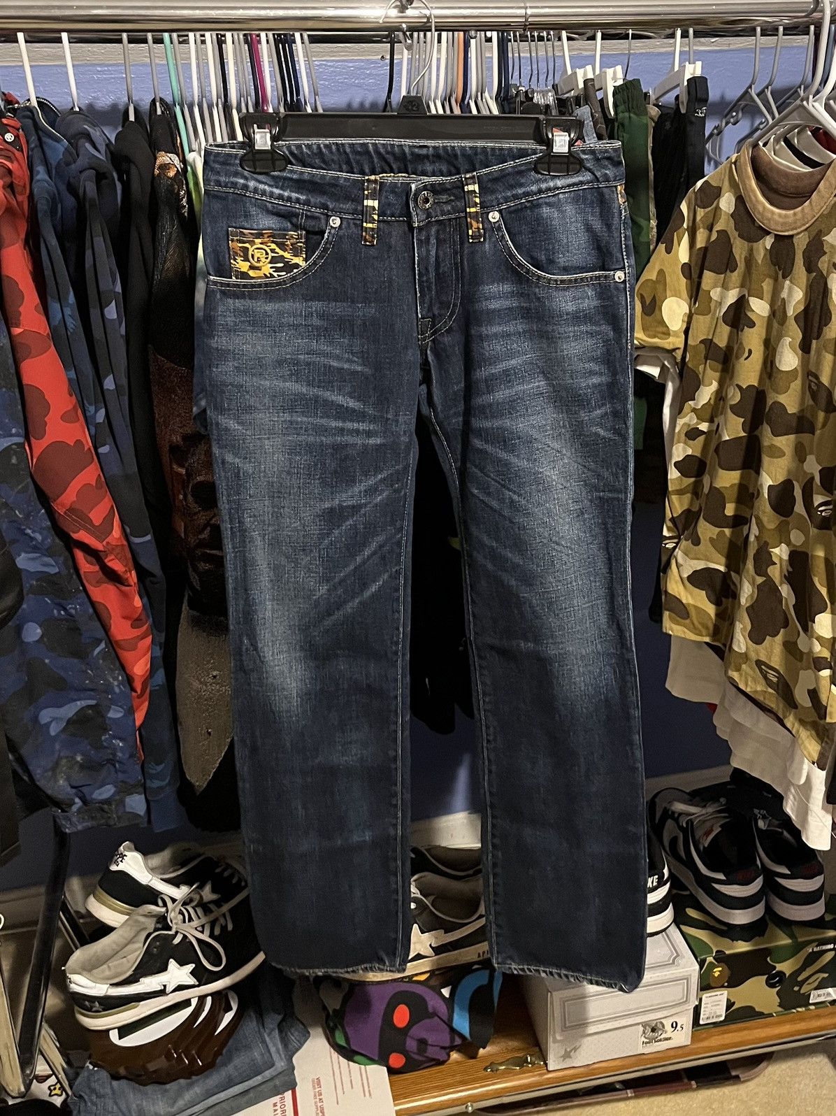 Bape Bape Camo Star Jeans Size 28" / US 6 / IT 42 - 4 Thumbnail