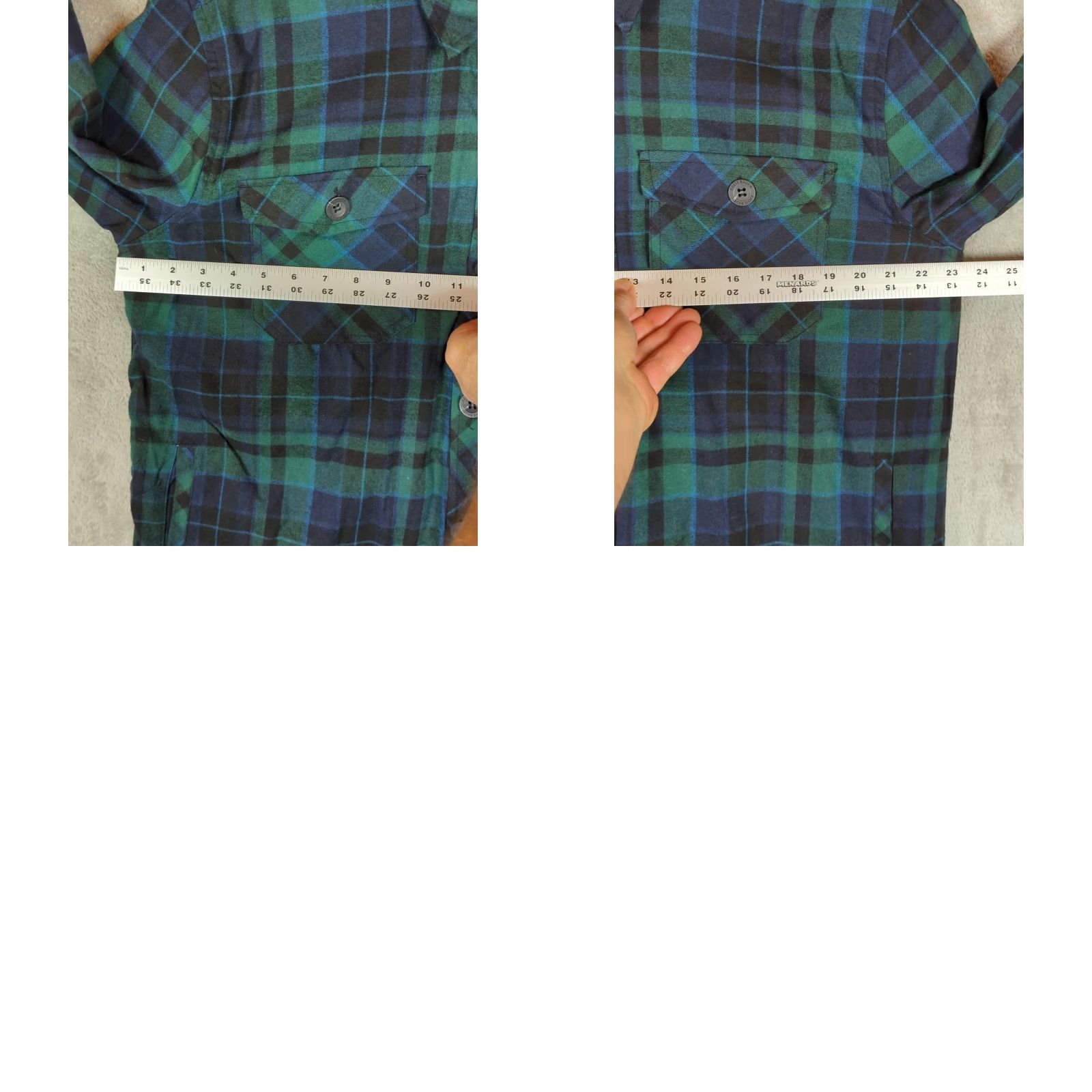 Eddie Bauer Eddie Bauer Flannel Shirt Jacket Womens L Blue Fleece Lined Long Sleeve shacket Size L / US 10 / IT 46 - 10 Thumbnail
