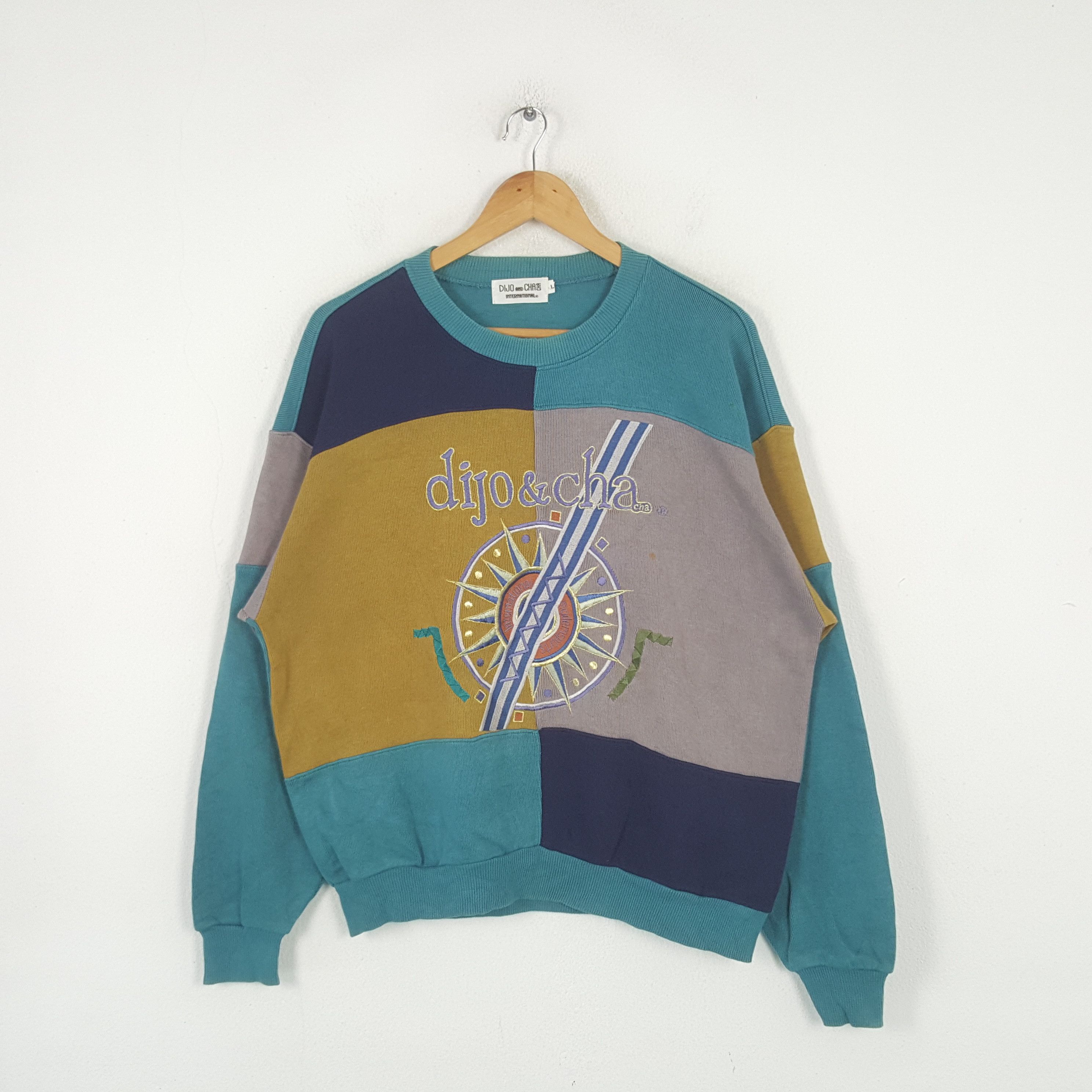 Gypsy Vintage Dijo And Cha Hippie Style Sweatshirt C296N3 Size US M / EU 48-50 / 2 - 1 Thumbnail
