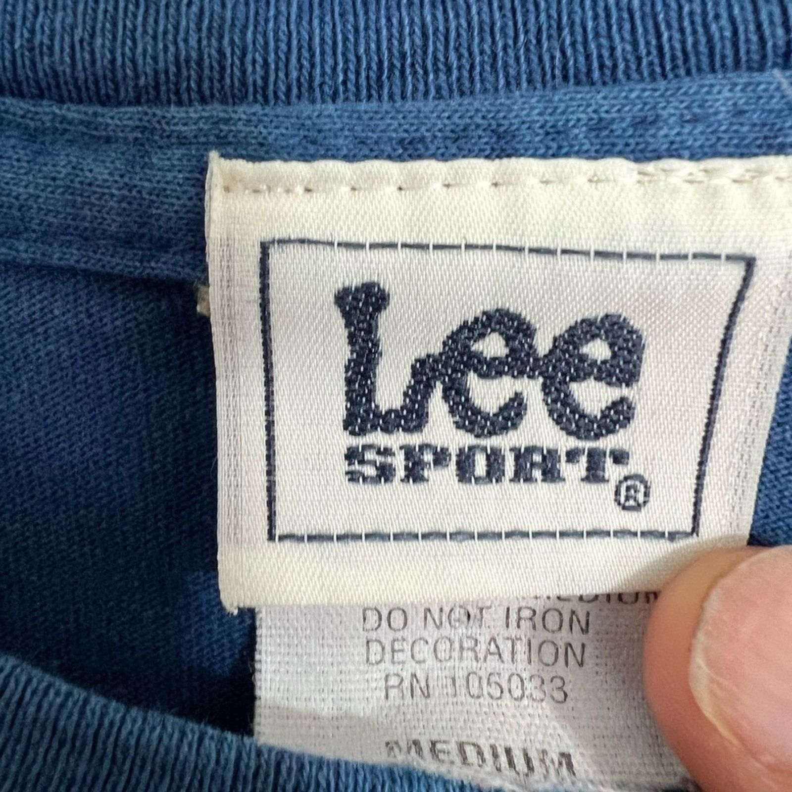 Lee Vintage Single Stitch 1990's USA Made Lee New York Yankees Size US M / EU 48-50 / 2 - 8 Thumbnail