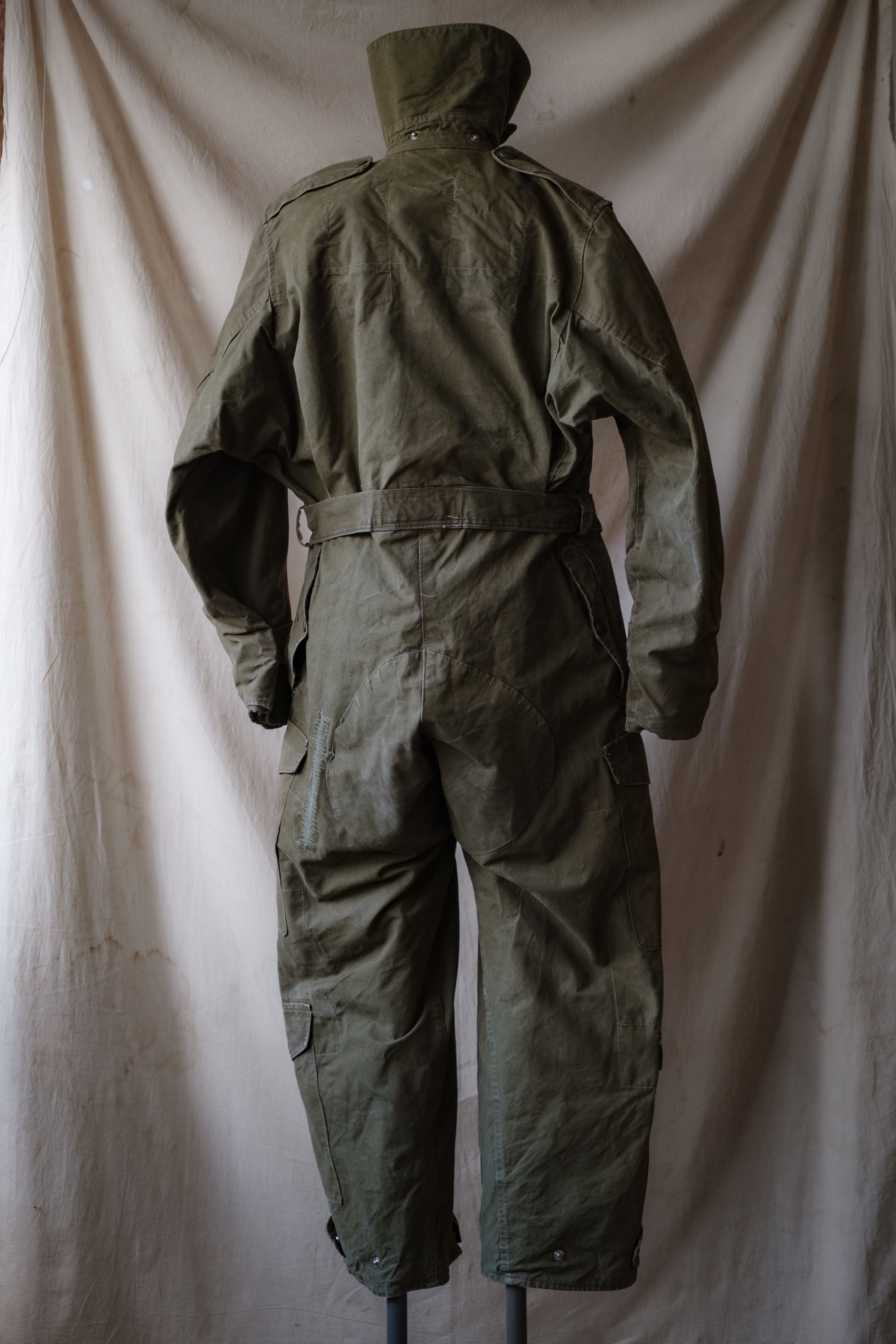 Vintage Vintage 1950s Belgian army tank suit coveralls Size US 32 / EU 48 - 2 Thumbnail