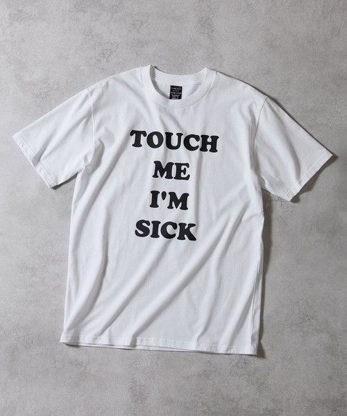 Pre-owned Number N Ine Number Nine Touch Me I'm Sick Tee Size 2 In White