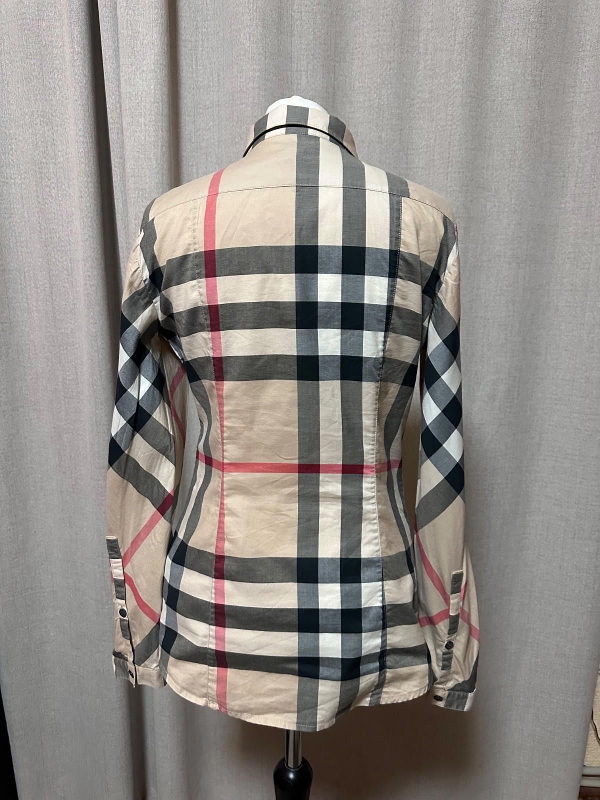 Burberry Burberry Brit Nova Check Button Down Long Sleeve Shirt Sz S Size S / US 4 / IT 40 - 5 Thumbnail