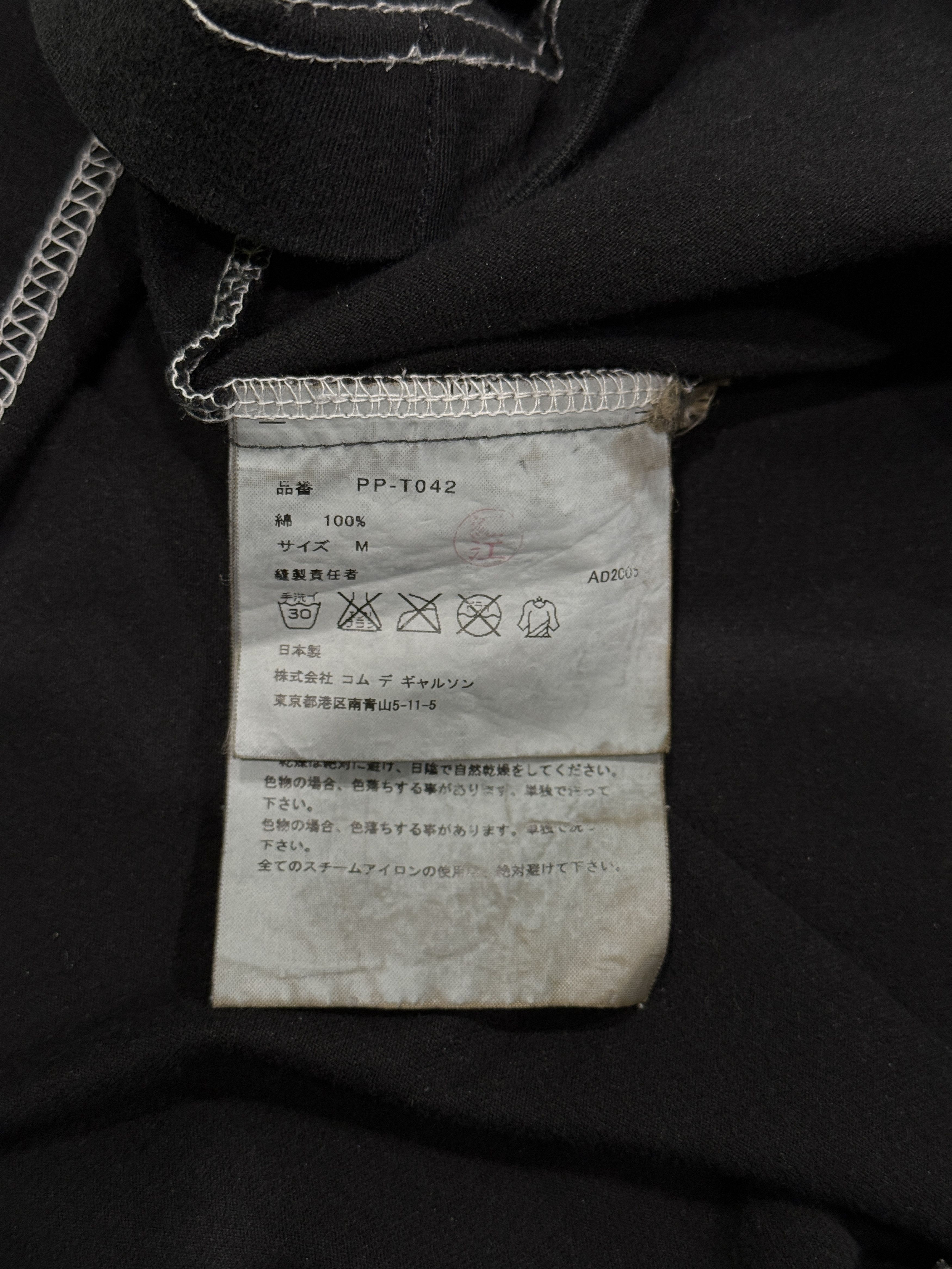 Comme des Garcons × Comme des Garcons Homme Plus × The Rolling Stones CDG Homme Plus SS06 Rolling Stones Polo Zip Up Size US M / EU 48-50 / 2 - 4 Thumbnail