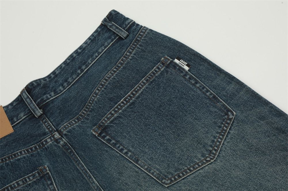 Japanese Brand × Jean Men's street style distressed washed gradient jeans Size US 34 / EU 50 - 6 Thumbnail