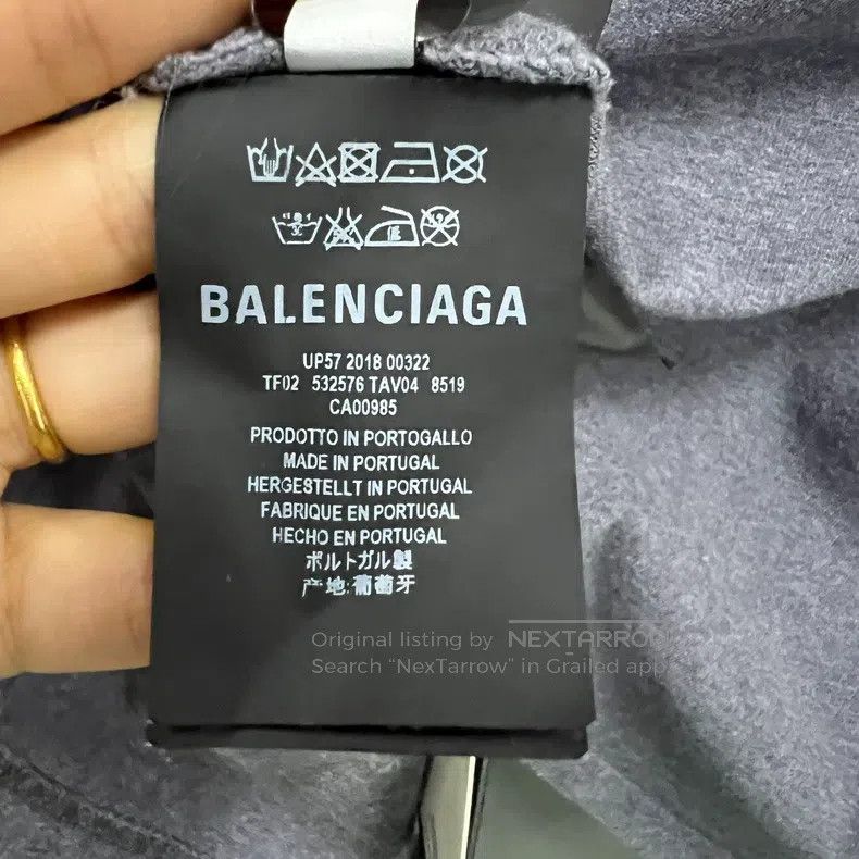 Balenciaga Balenciaga Pattern Logo Short Sleeve Size US XS / EU 42 / 0 - 5 Thumbnail