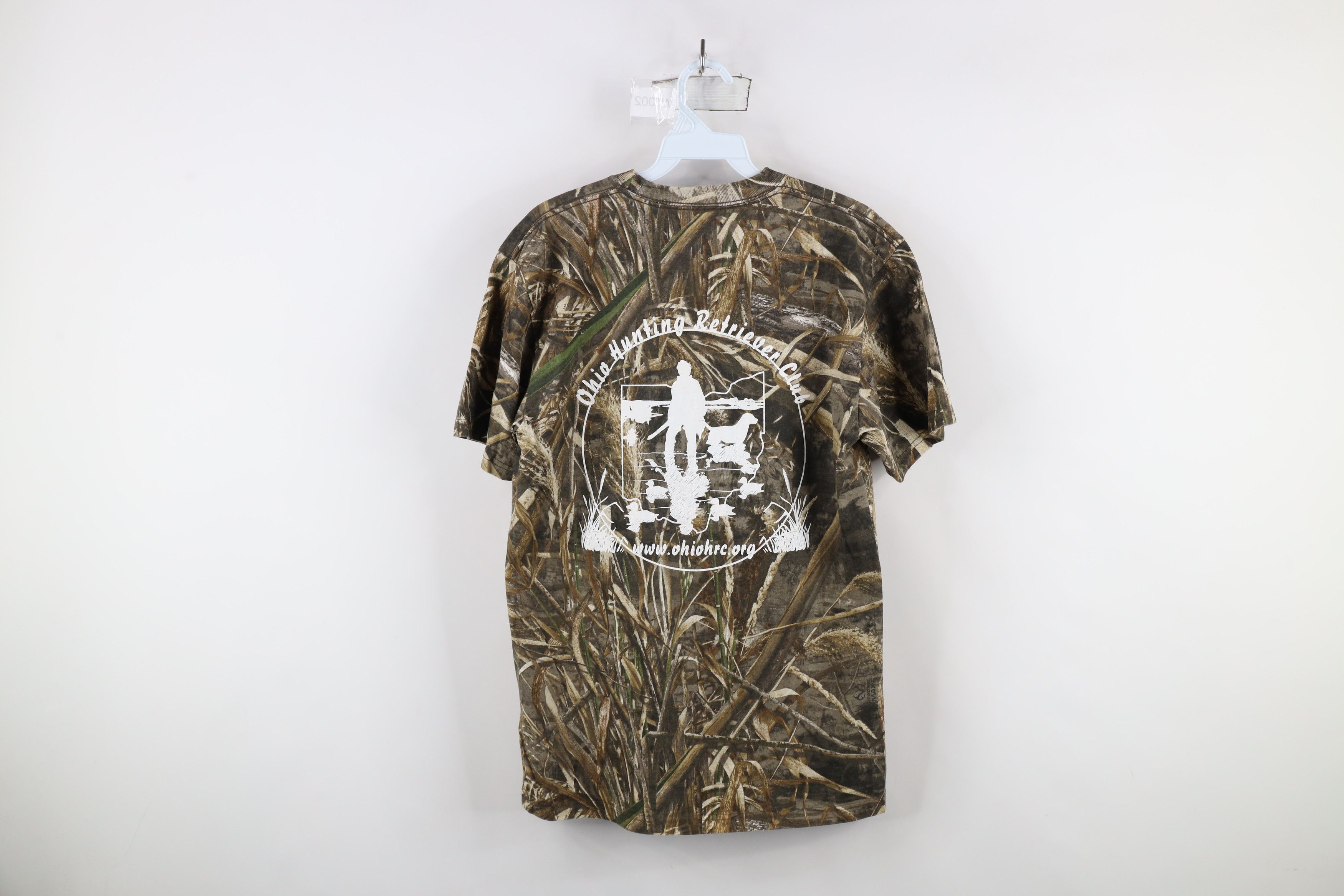 Russell Athletic × Vintage Vintage Y2K Russell Athletic Realtree Camouflage T-Shirt Size US M / EU 48-50 / 2 - 8 Thumbnail