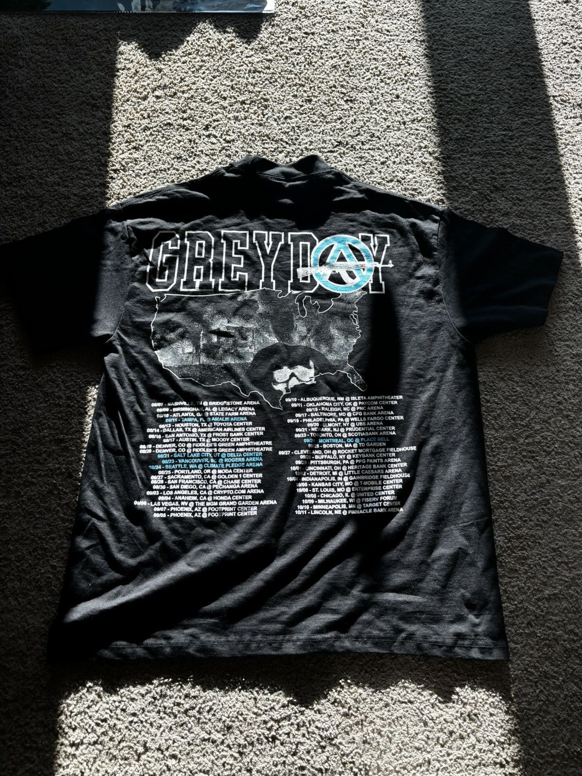 G59 Records 2024 Large Greyday tour shirt Size US L / EU 52-54 / 3 - 2 Thumbnail