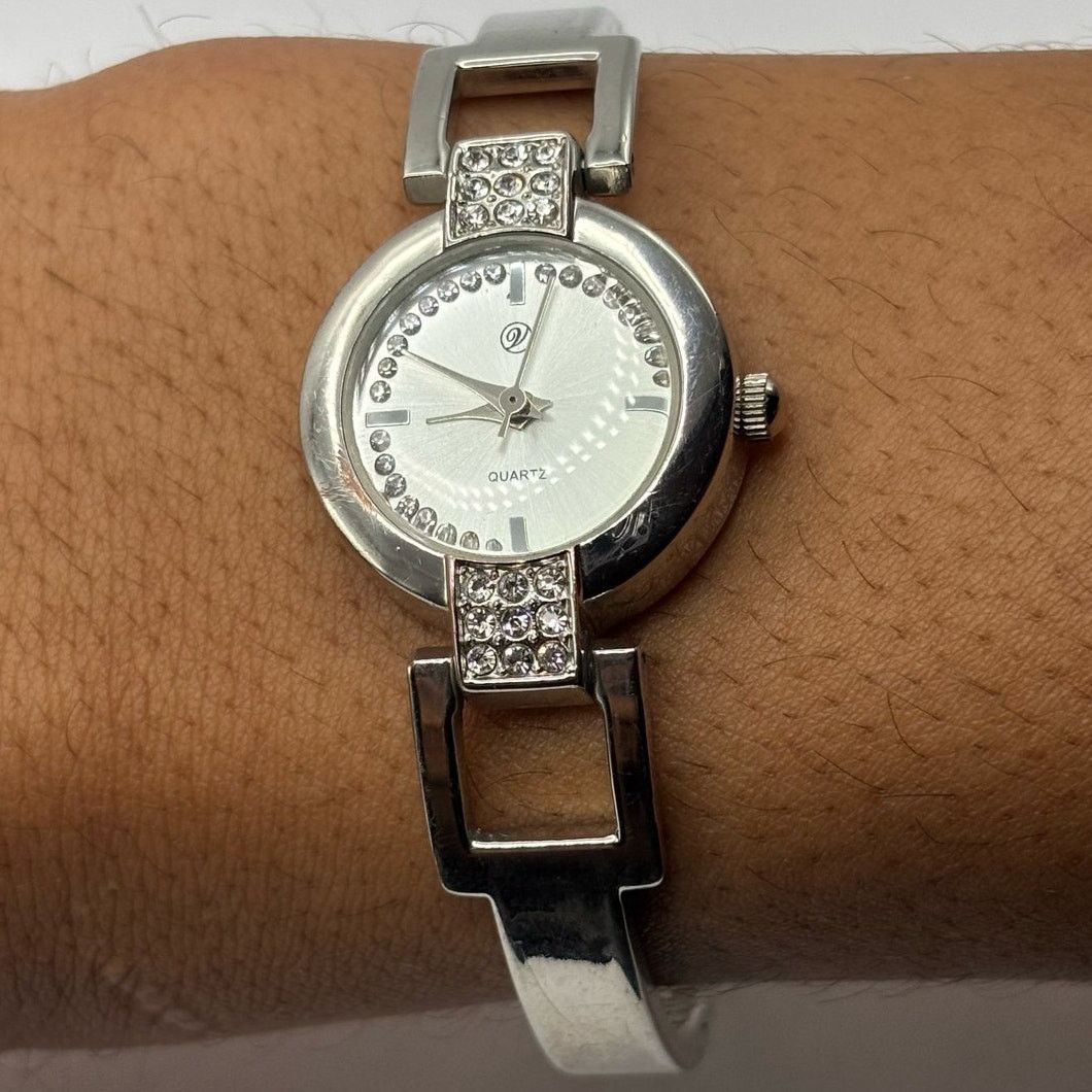 Other Silver Crystal Watch Size ONE SIZE - 2 Thumbnail