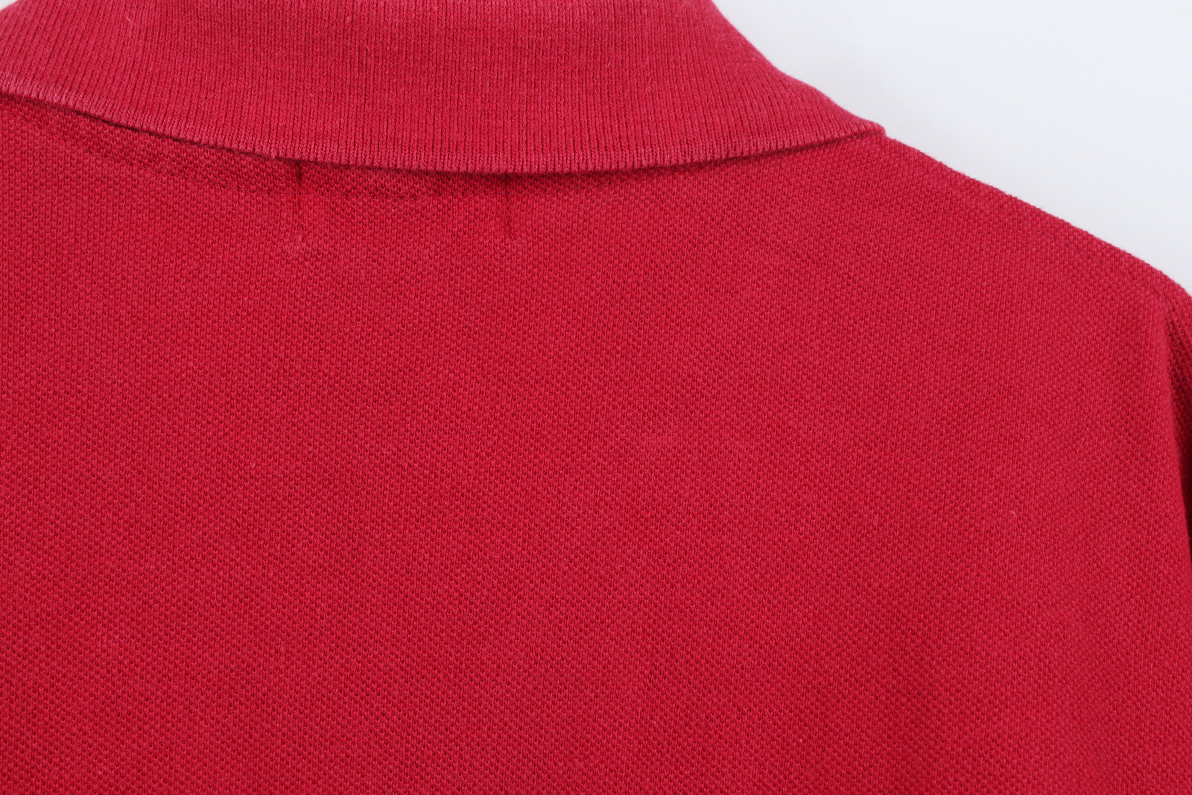 Vintage Vintage 90s Streetwear Pique Cotton Golf Polo Shirt Red USA Size US M / EU 48-50 / 2 - 10 Thumbnail